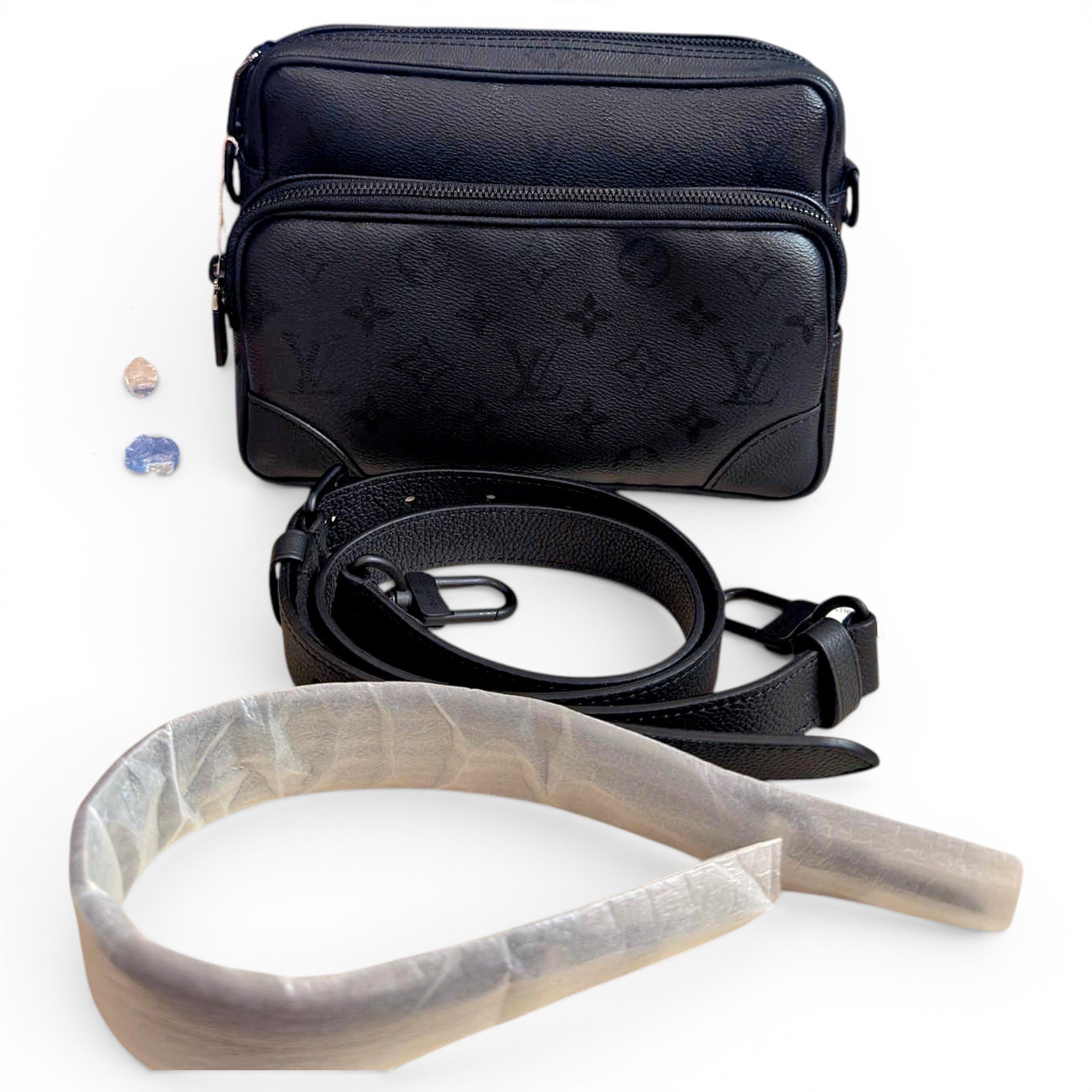 Leather crossbody bag