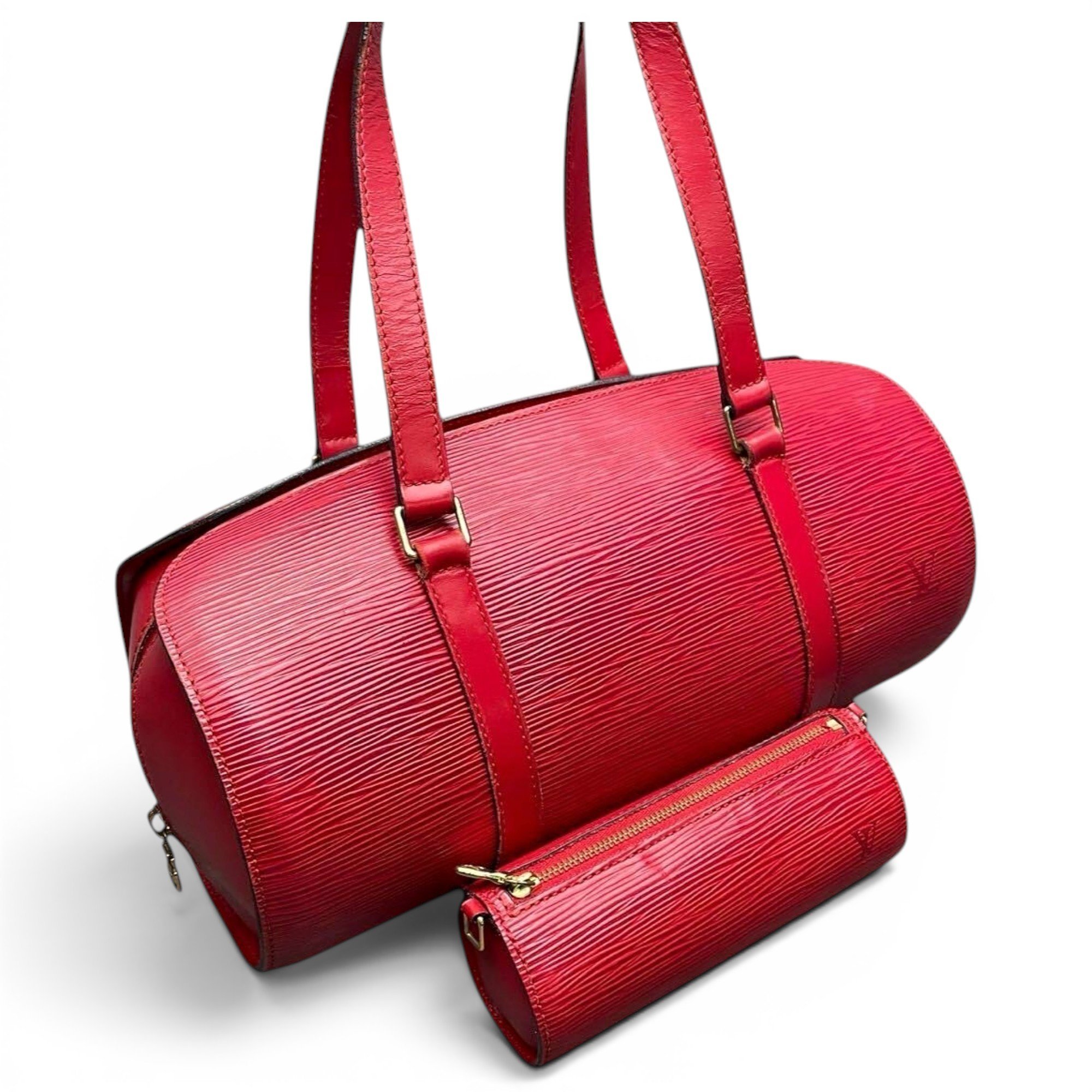 Louis Vuitton Papillon leather handbag