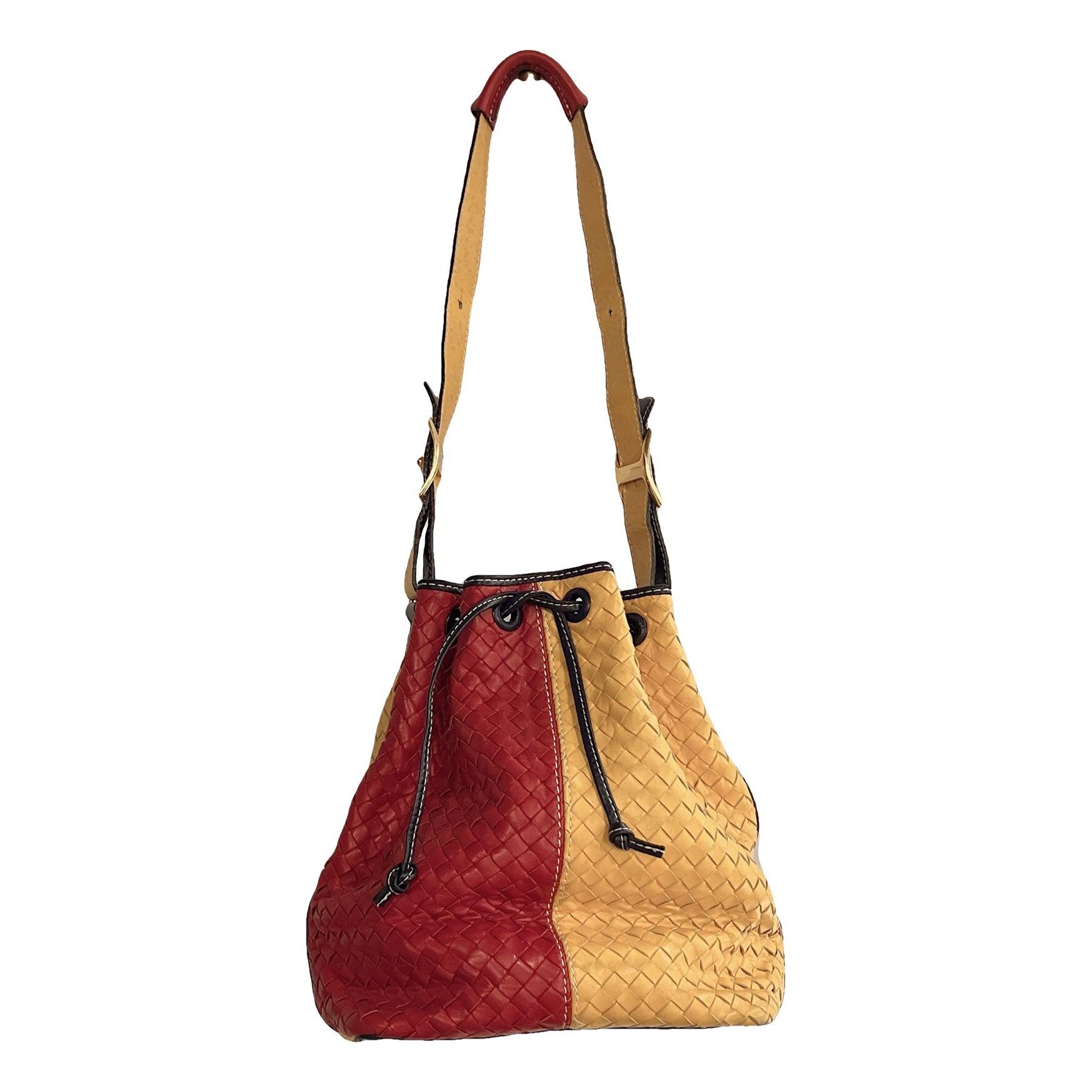 Leather handbag