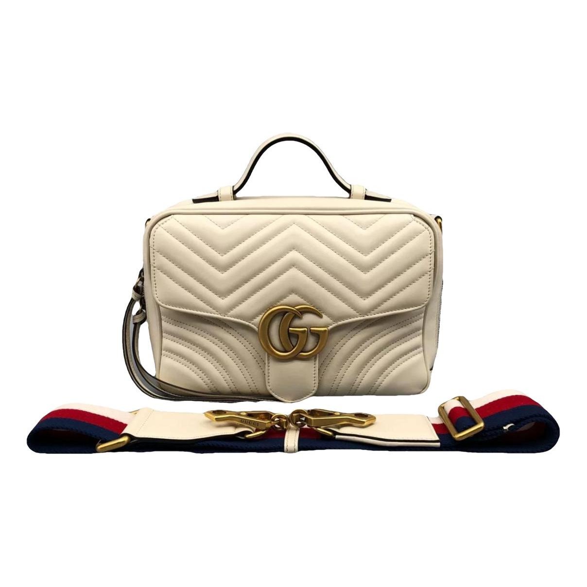 GG Marmont Flap leather handbag