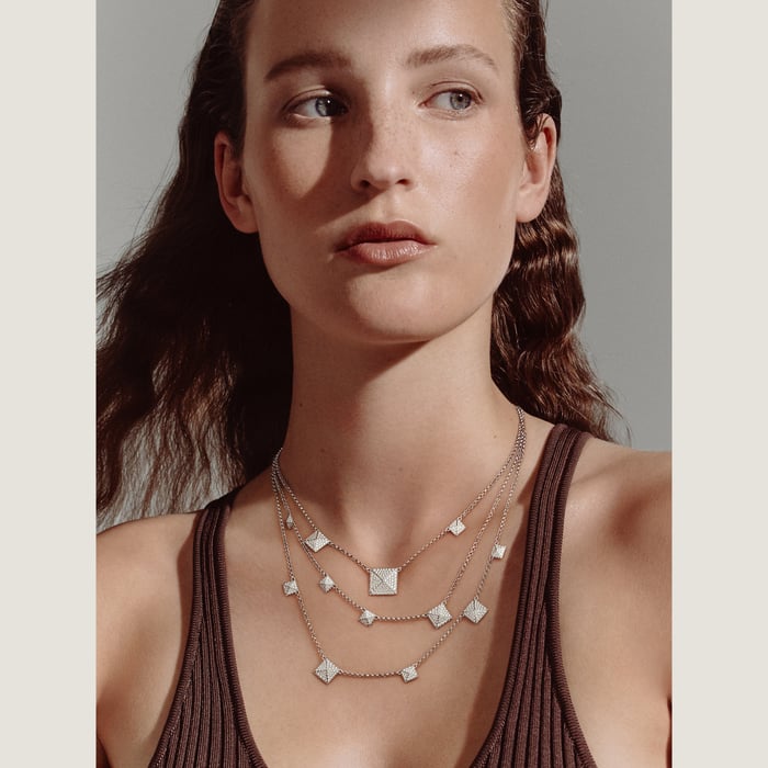 썽 꼴로리 Hermès Clou d'H 네크리스, 라지 모델