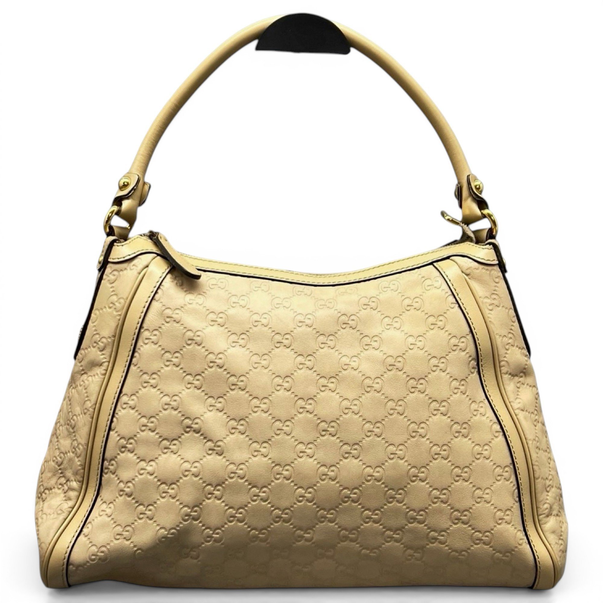 Hobo leather handbag