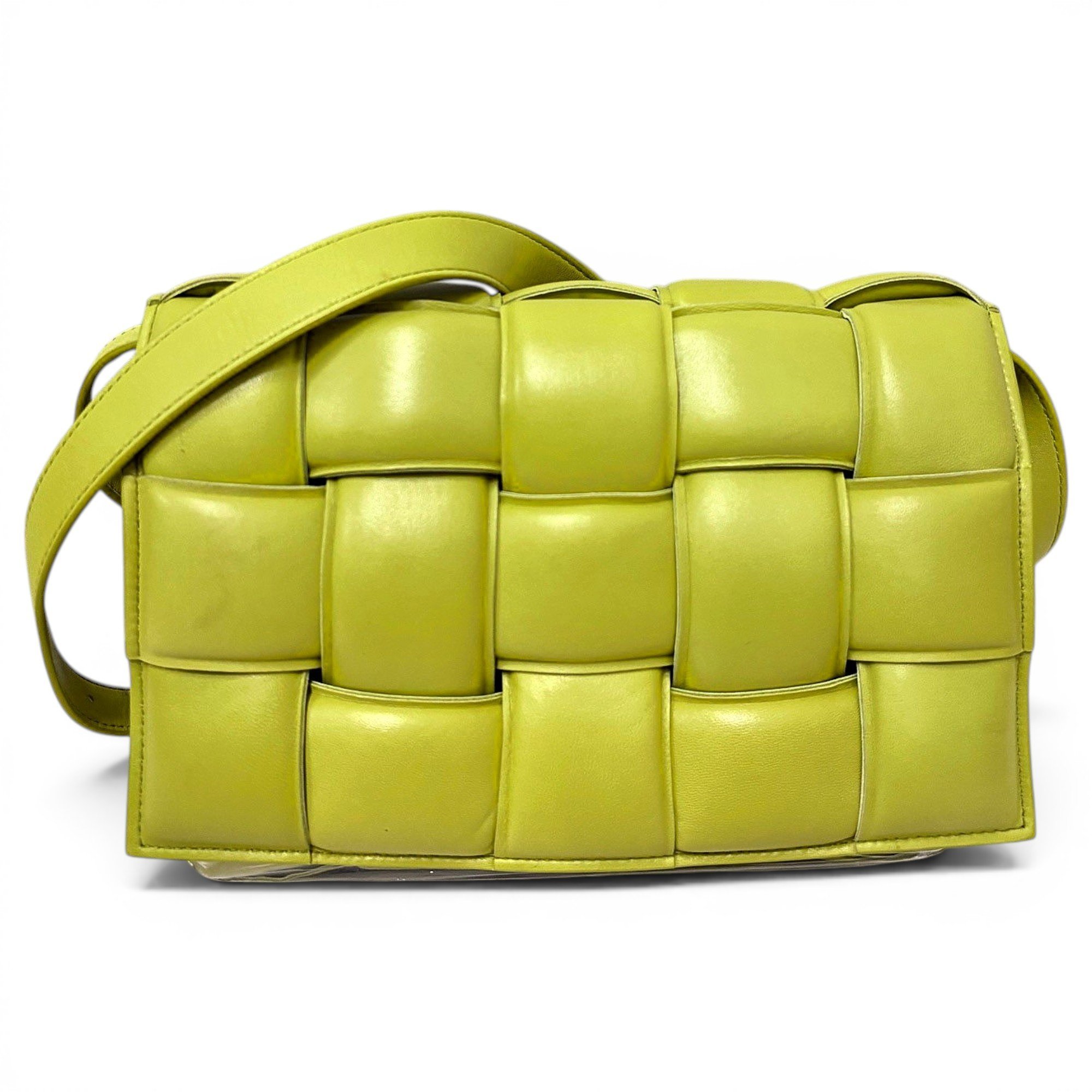 Cassette Padded leather crossbody bag