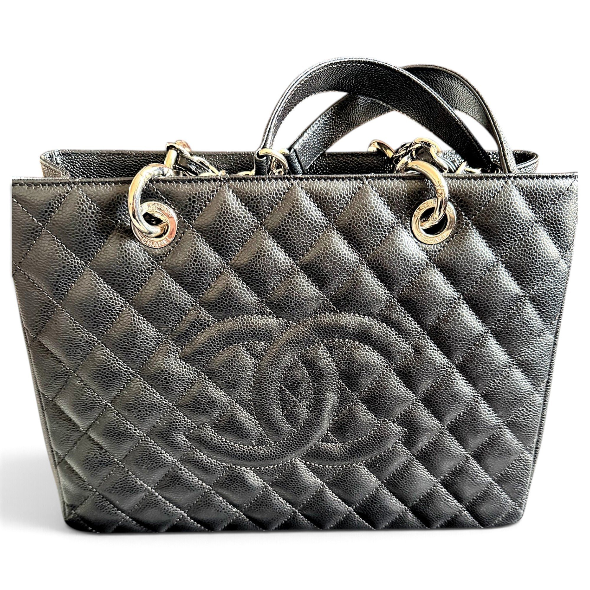 Grand shopping leather tote