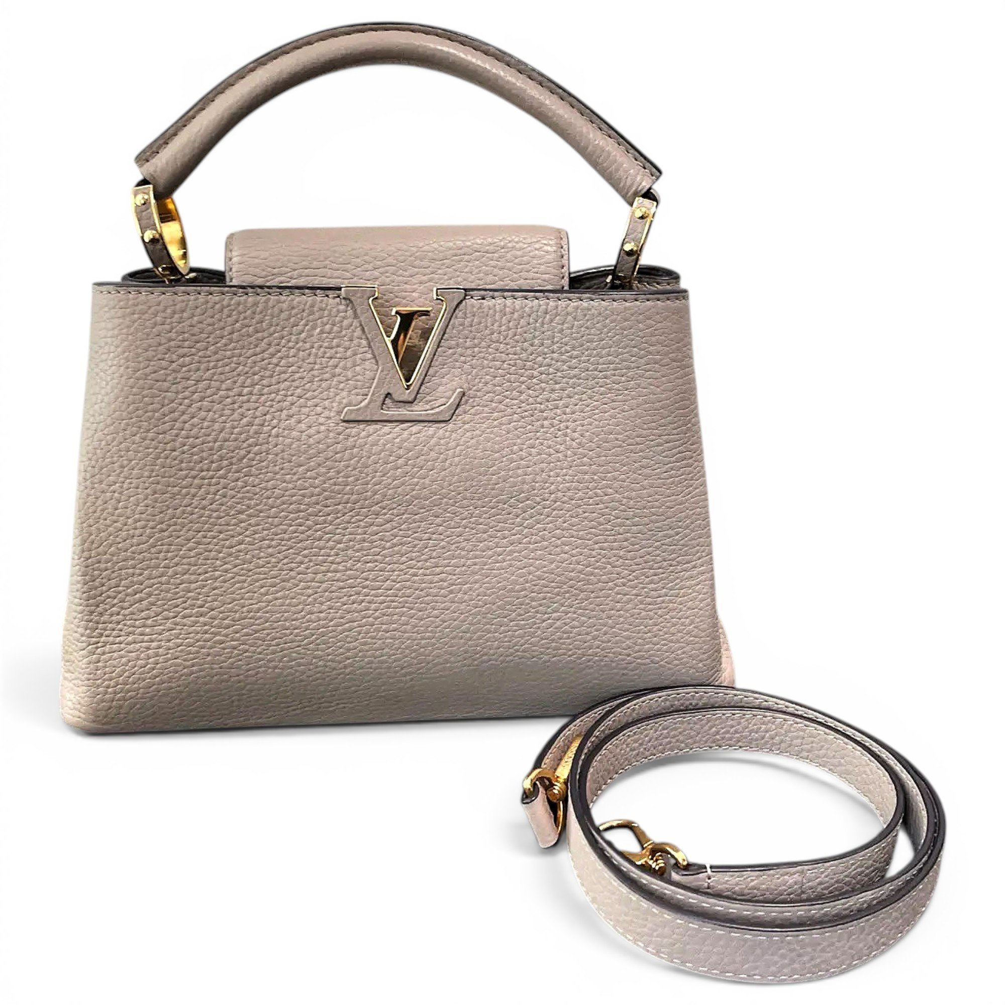Capucines leather crossbody bag
