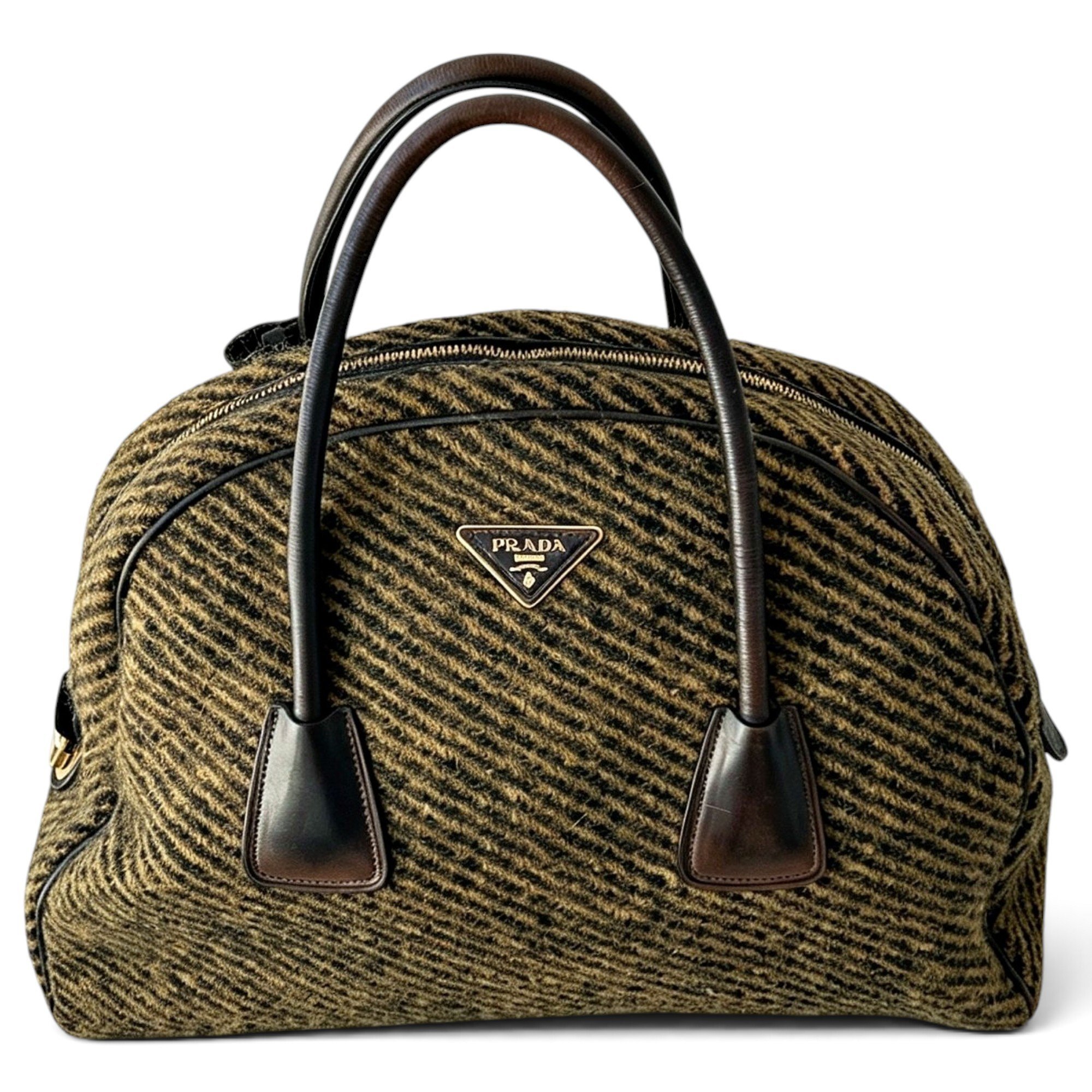 Wool bowling bag