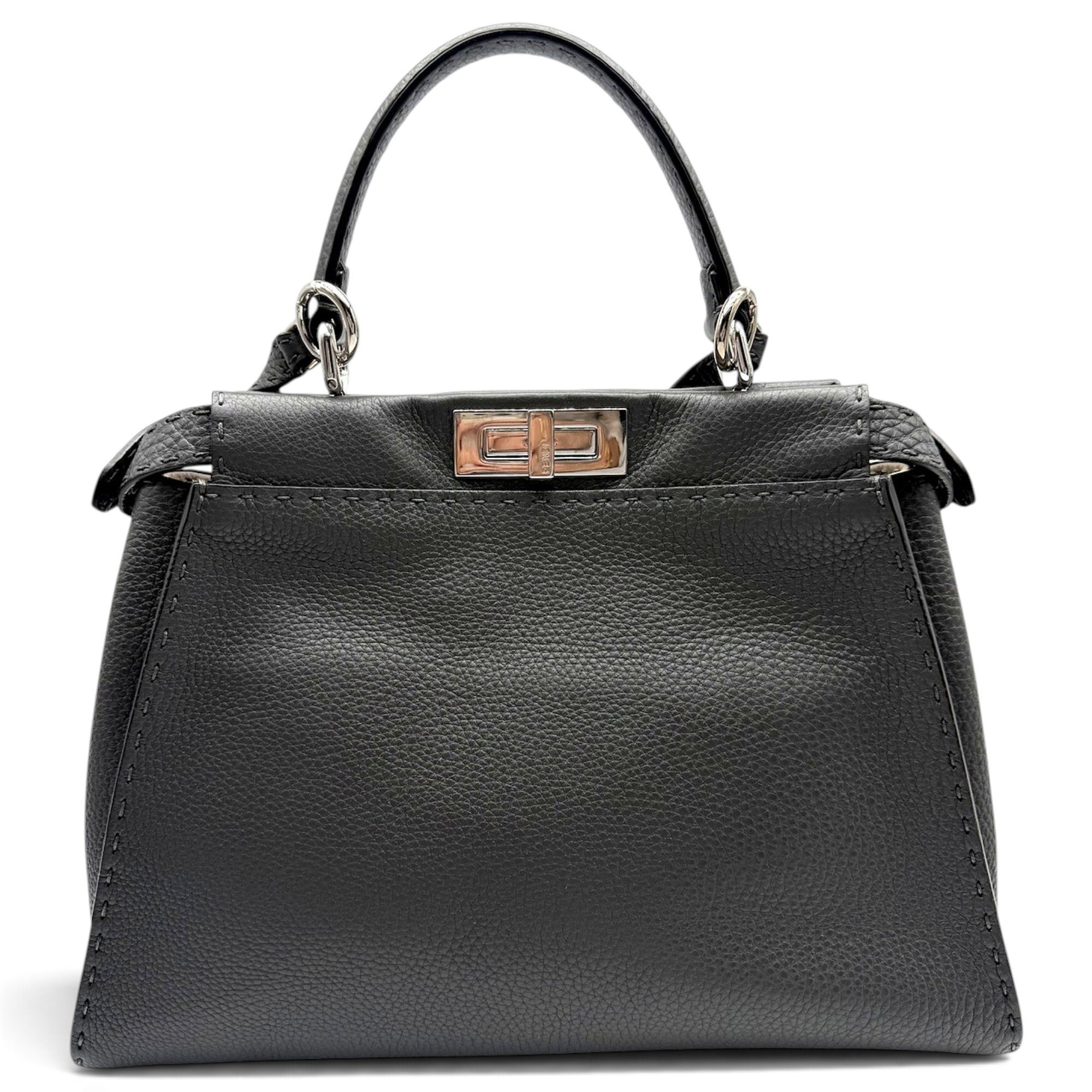 Peekaboo leather crossbody bag