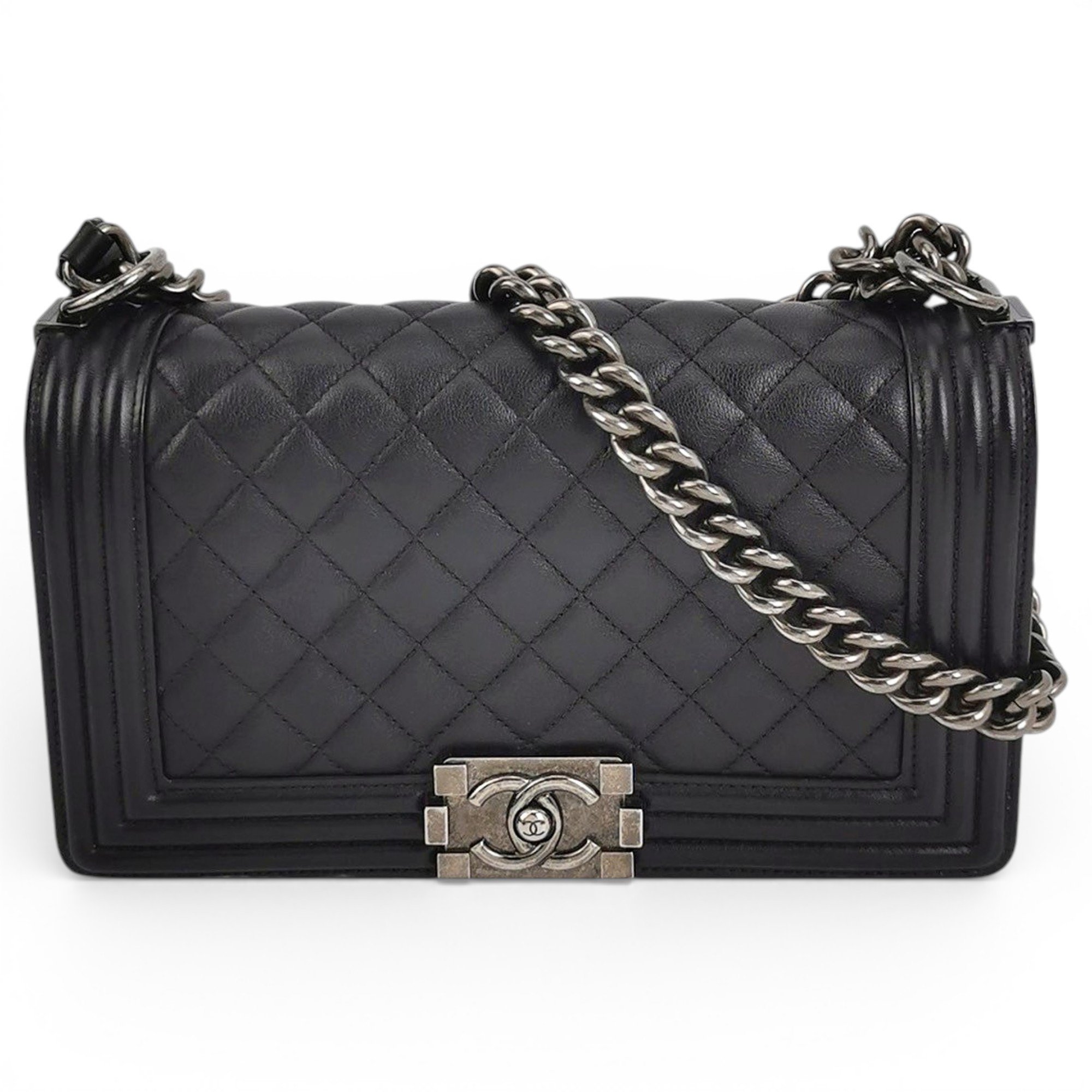 Boy leather handbag