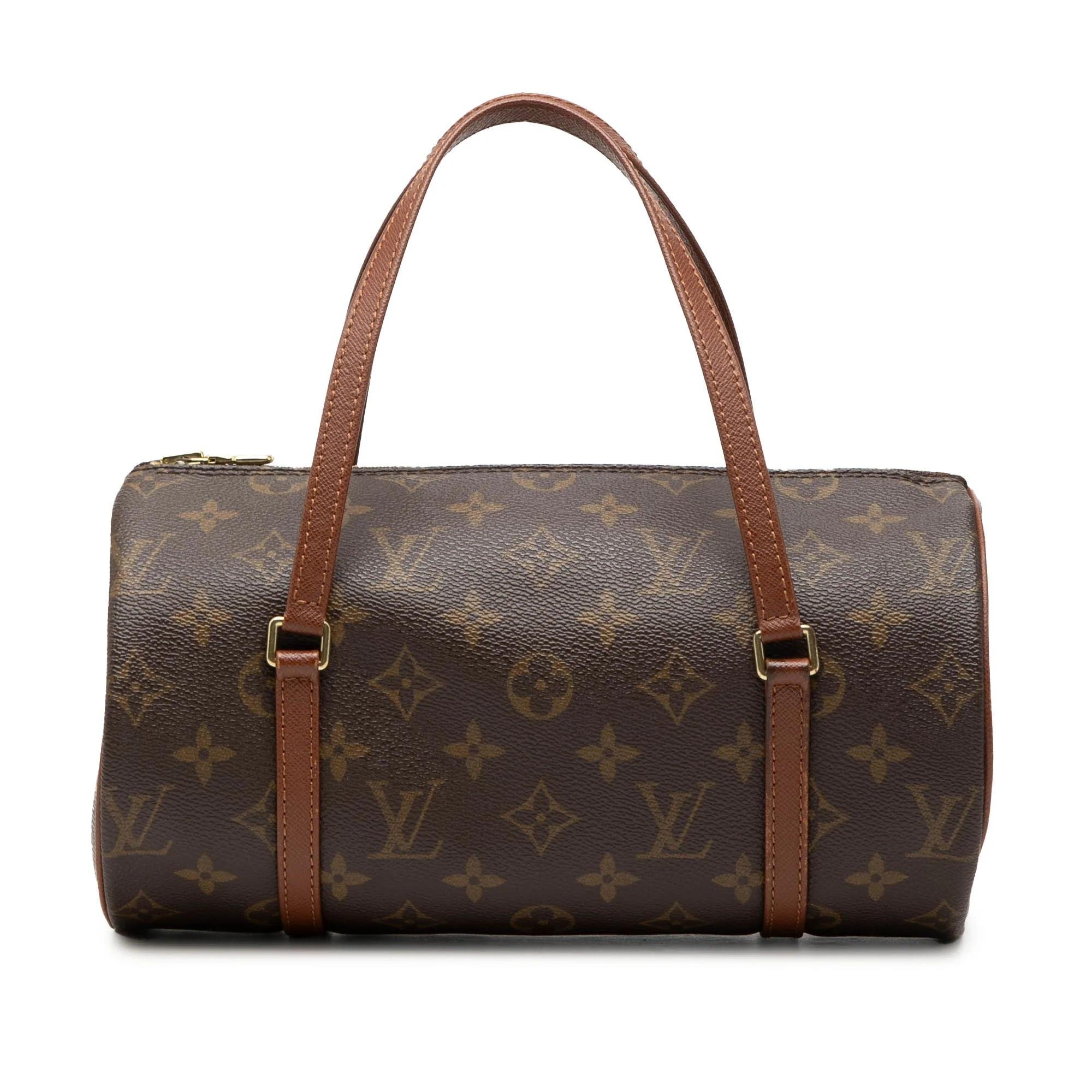 Papillon leather handbag