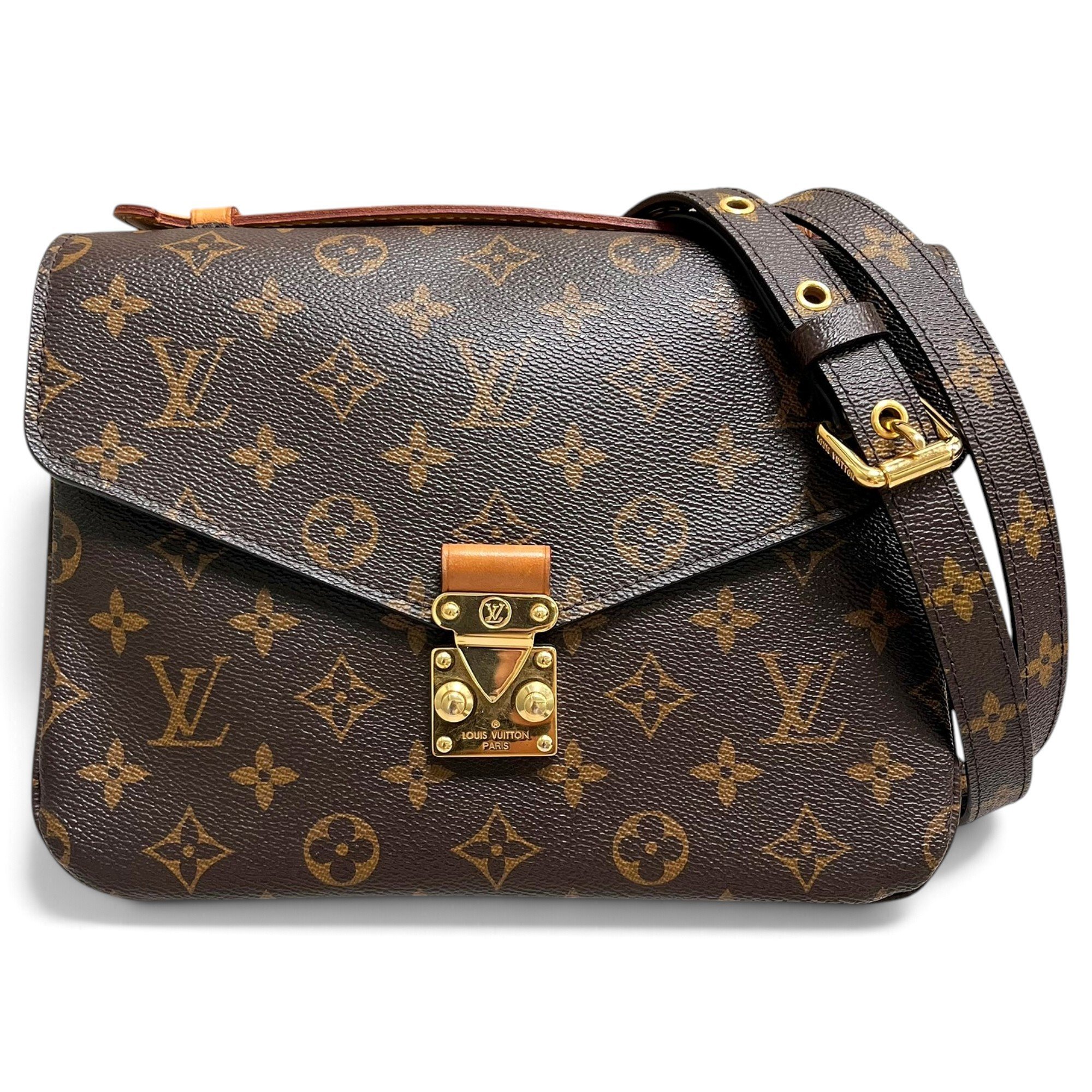 Metis leather handbag