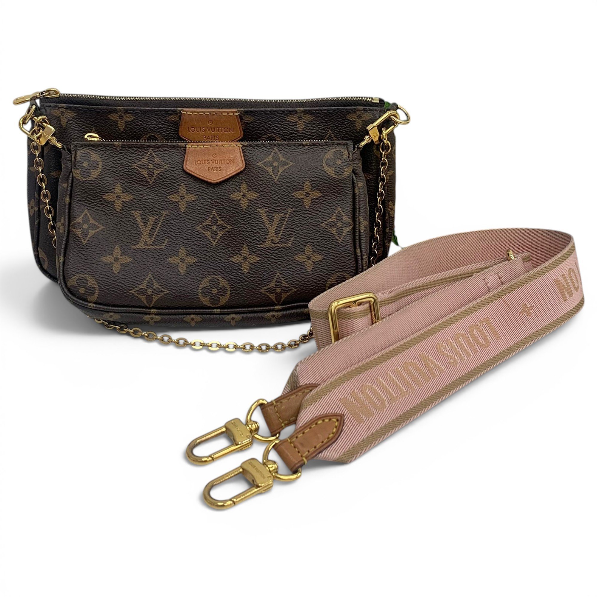 Multi Pochette Accessoires leather handbag