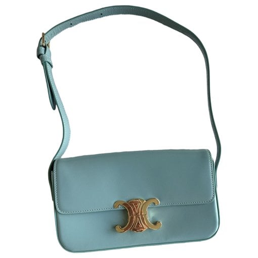 Triomphe Long leather handbag