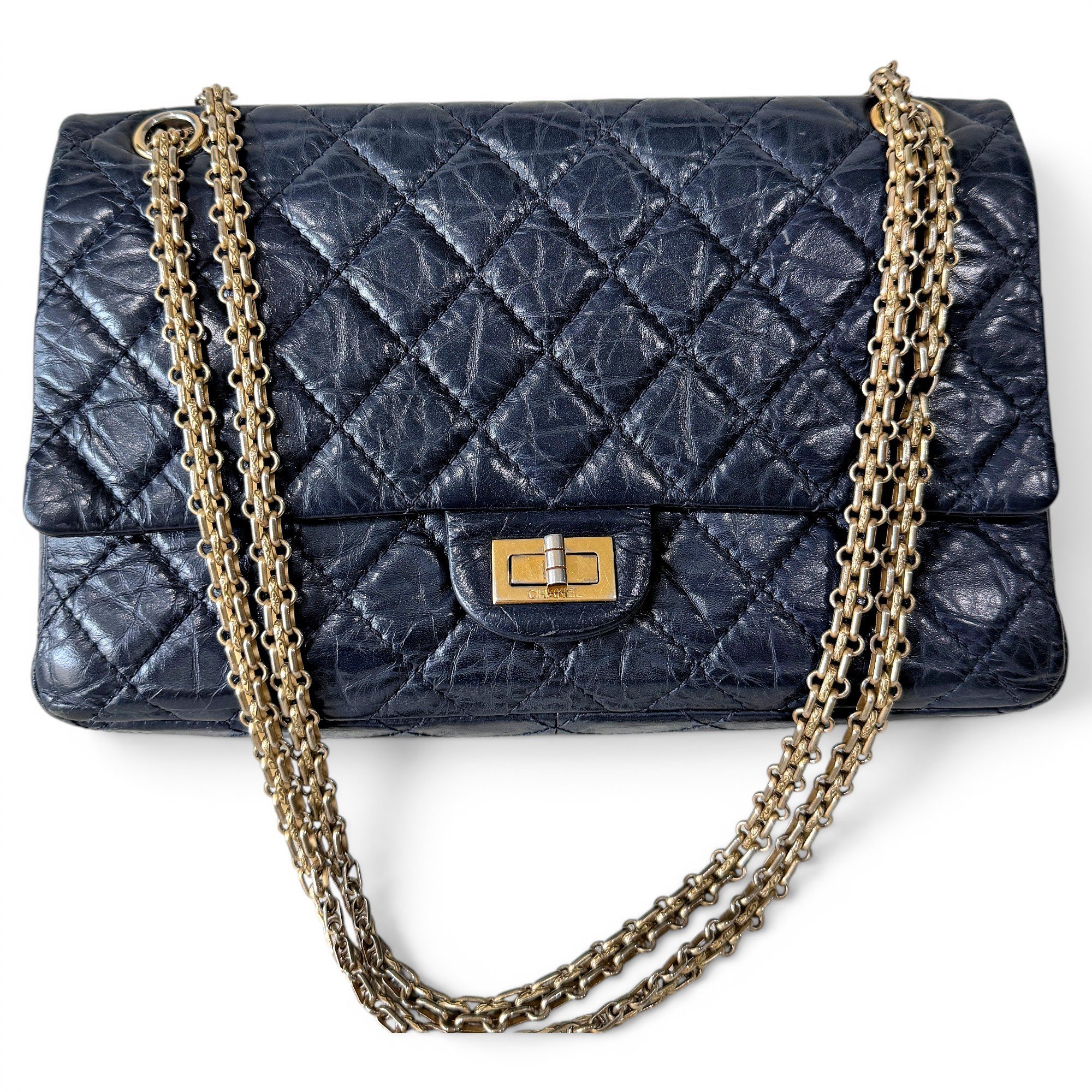 2.55 leather handbag