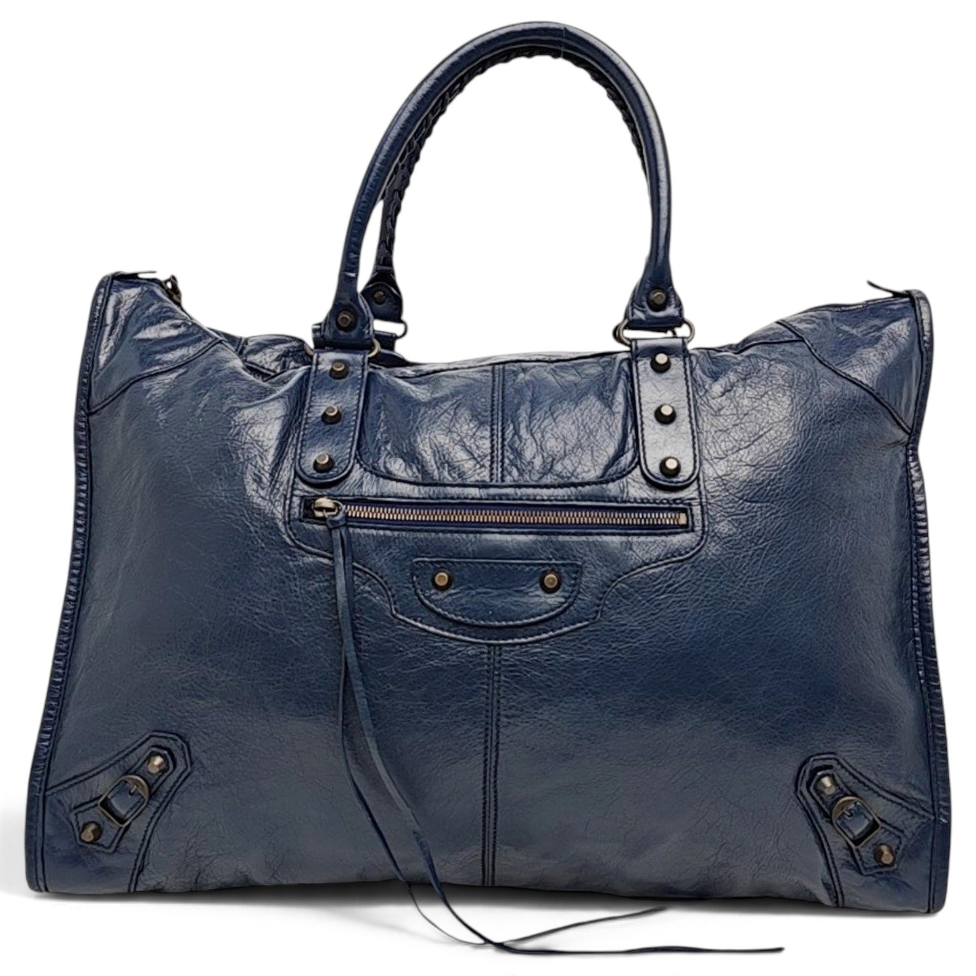 Leather handbag