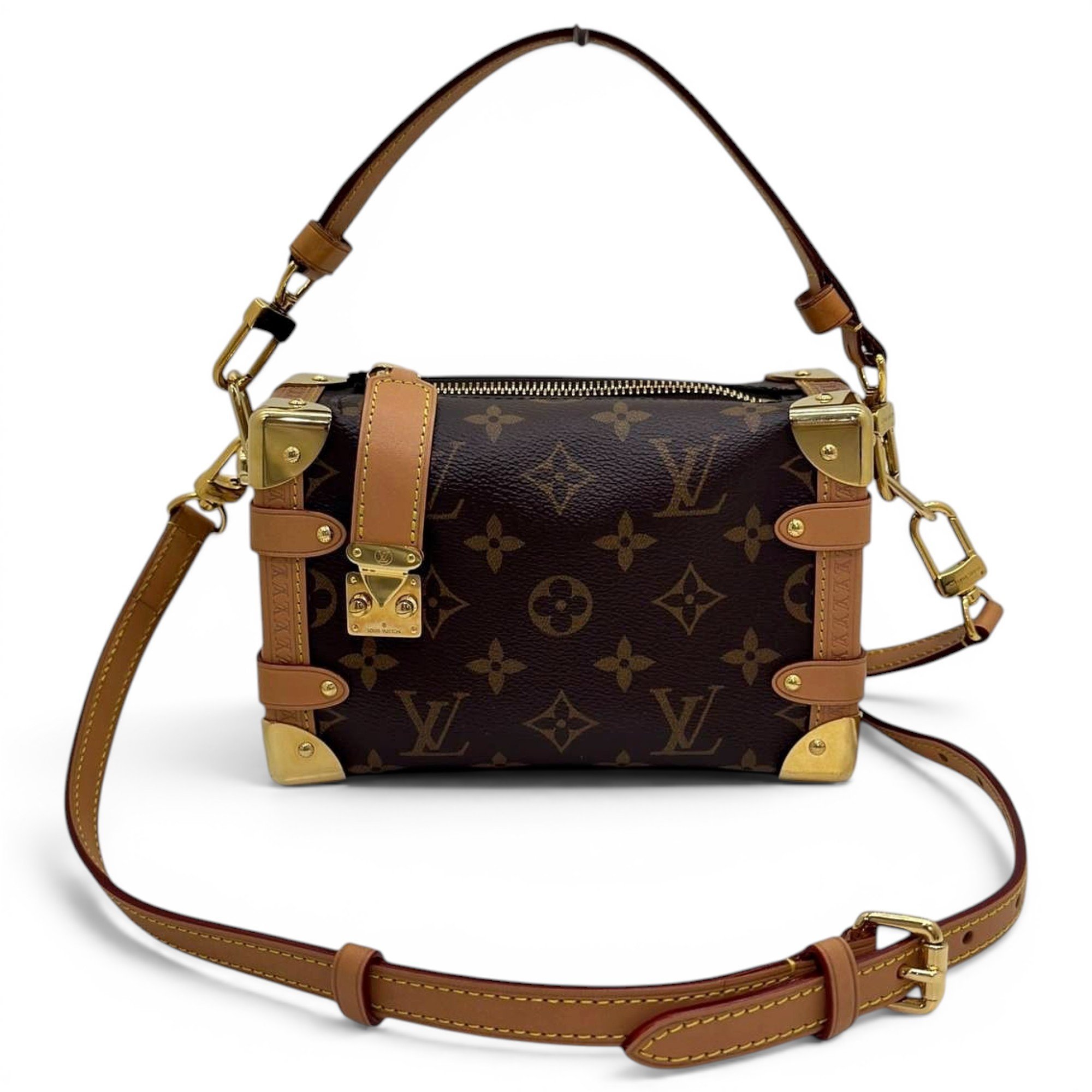 Side Trunk cloth crossbody bag