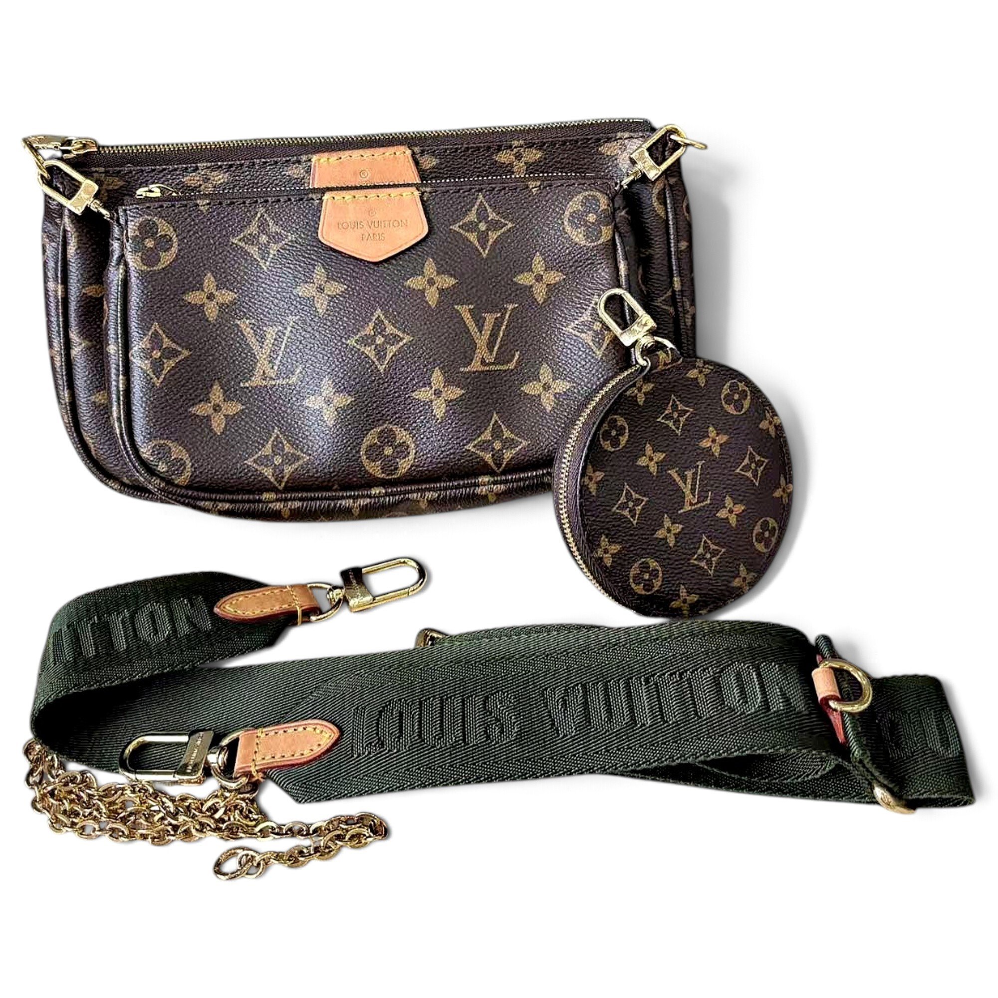 Multi Pochette Accessoires leather handbag