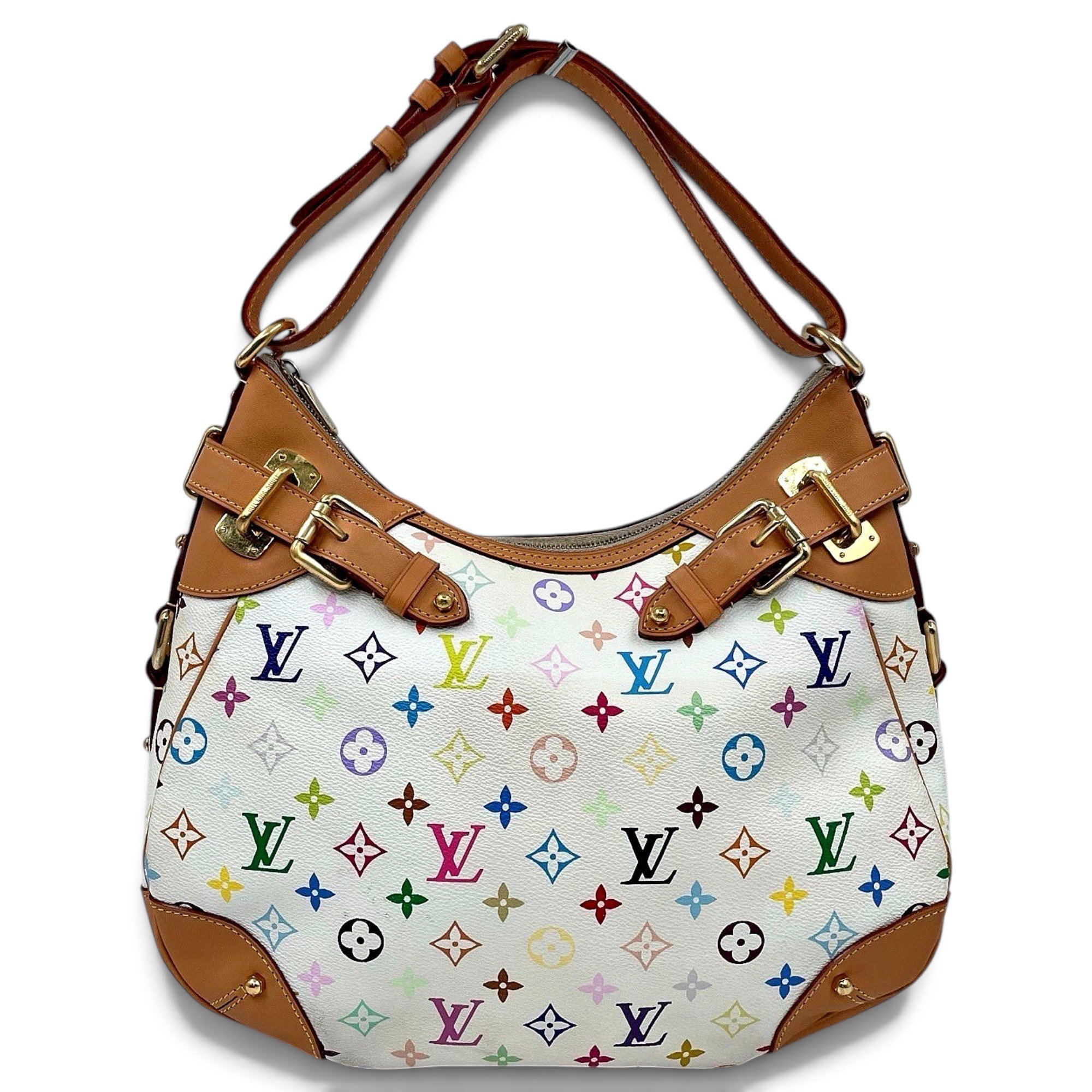 Greta leather handbag