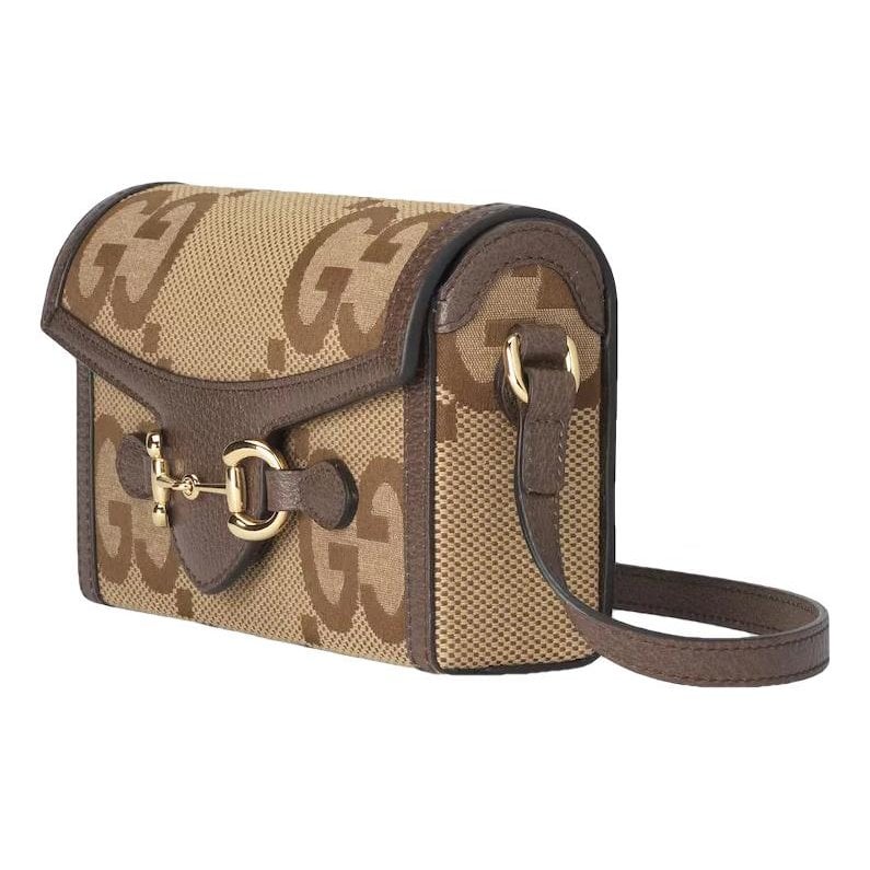Horsebit Chain leather crossbody bag