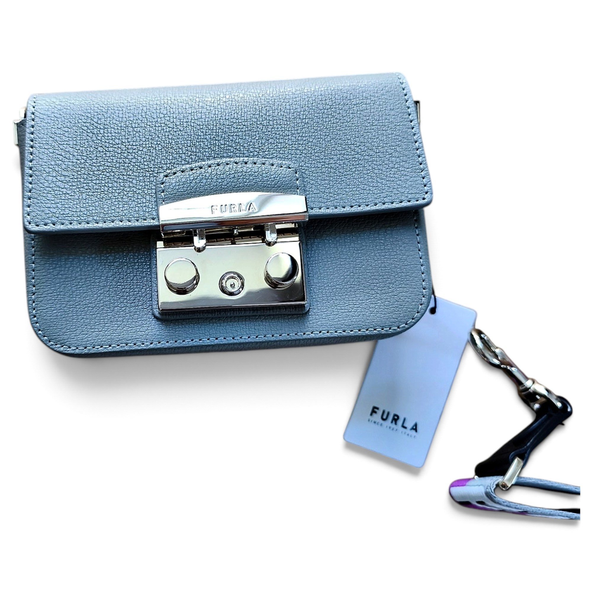 Metropolis leather crossbody bag