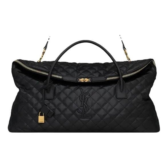 Leather travel bag