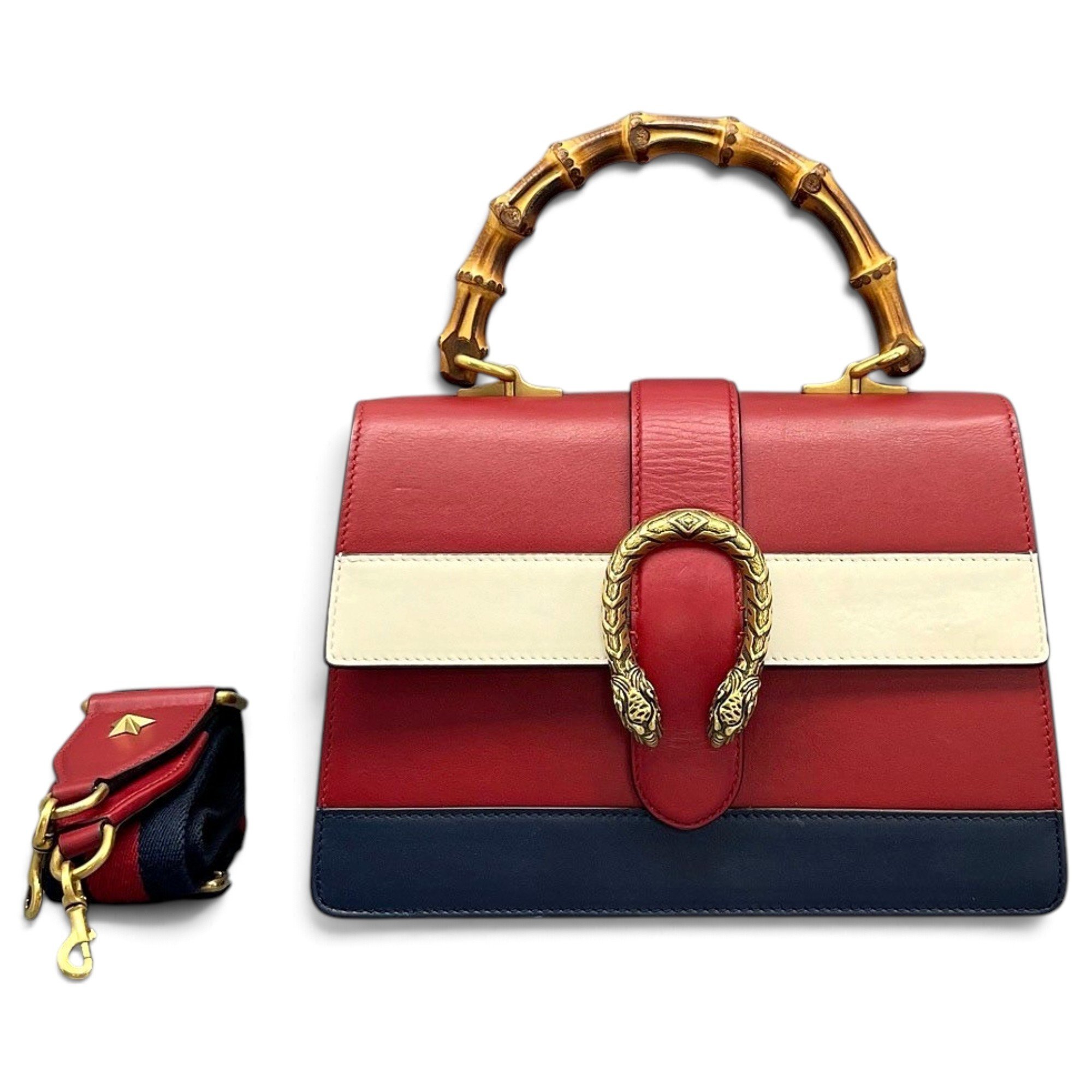 Dionysus Bamboo leather handbag