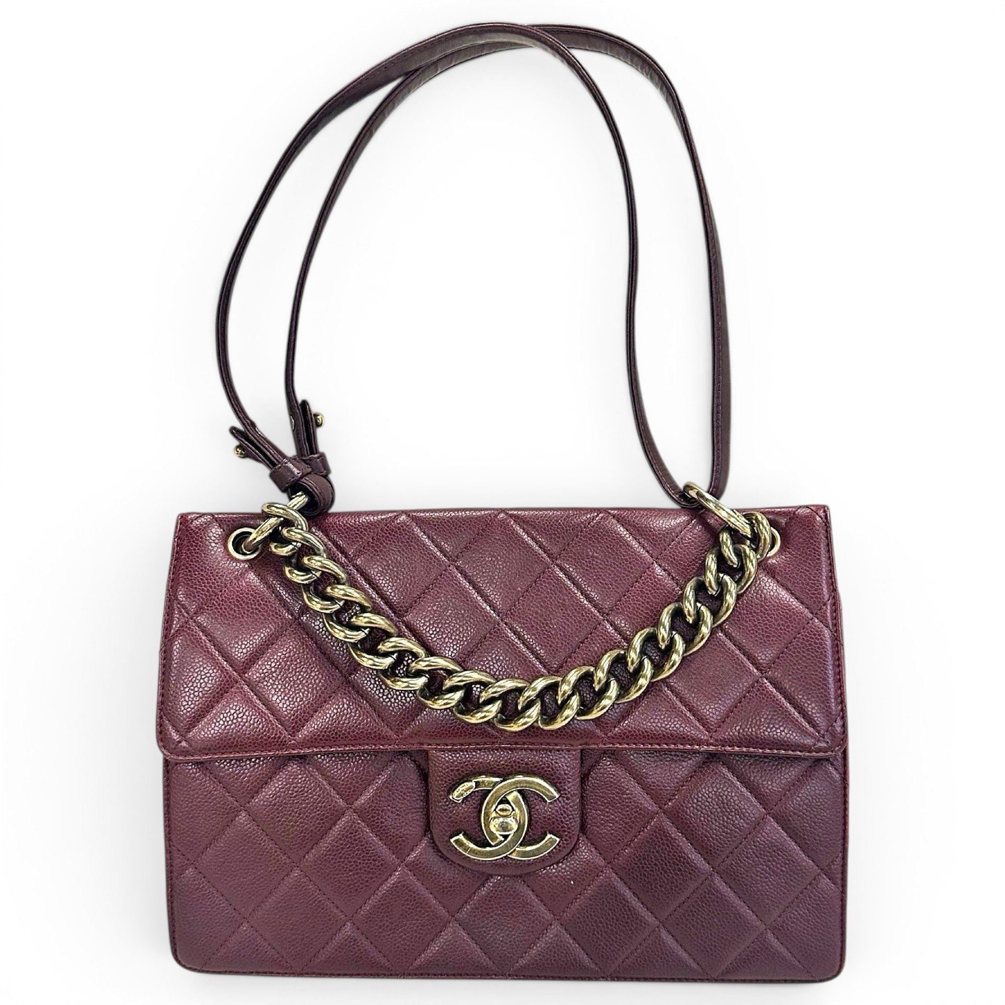 Leather handbag