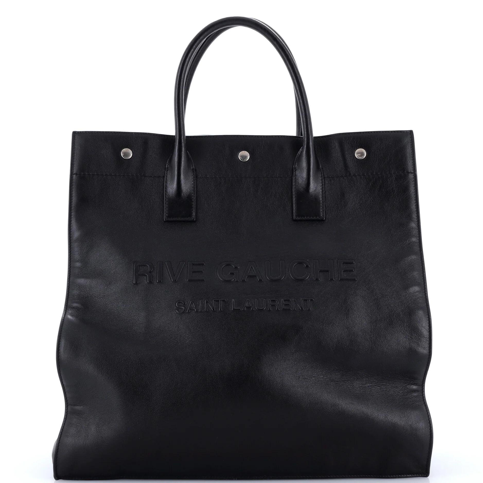 Leather tote