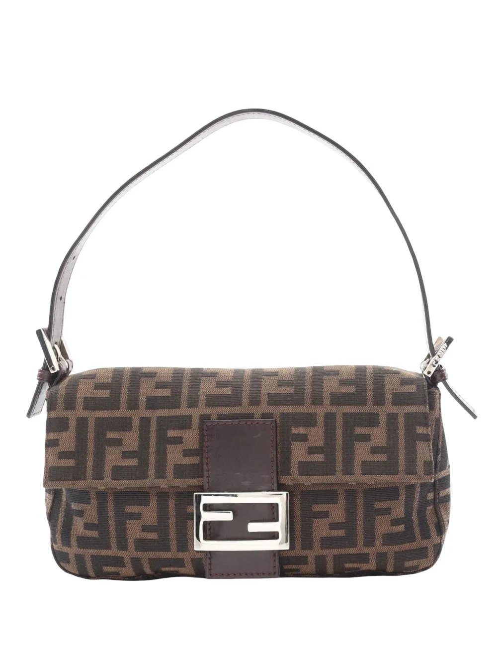 20th Century Zucca Canvas Baguette shoulder bag