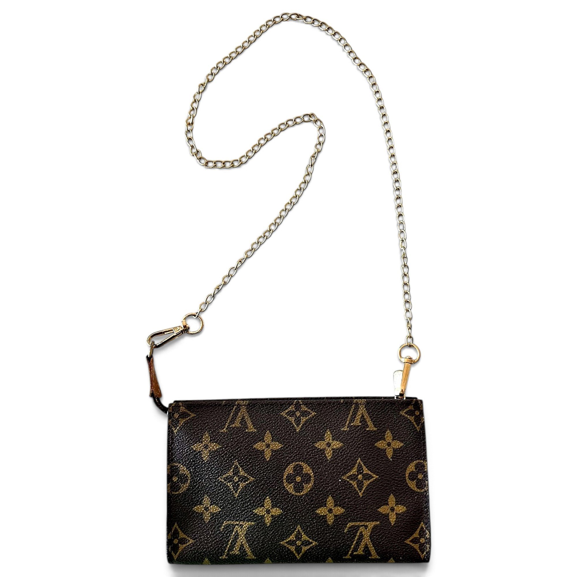 Pochette Accessoire leather crossbody bag