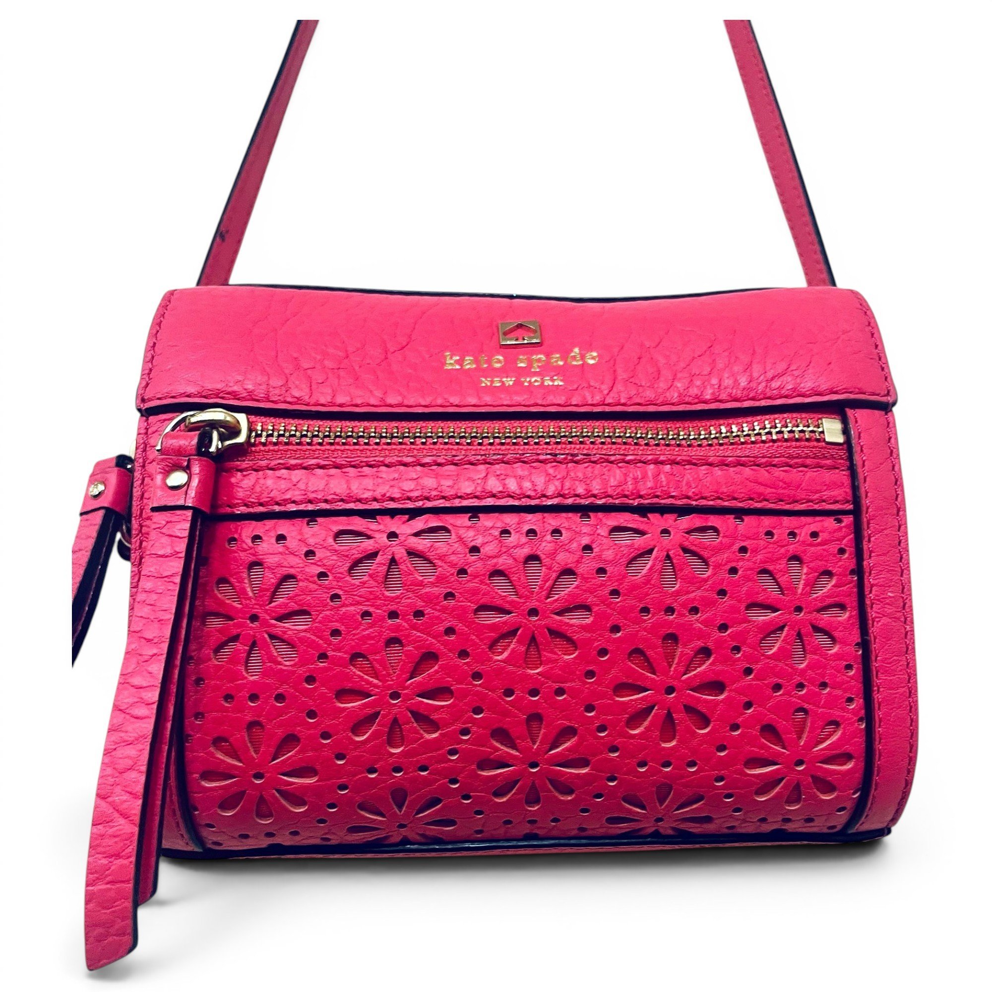 Leather crossbody bag