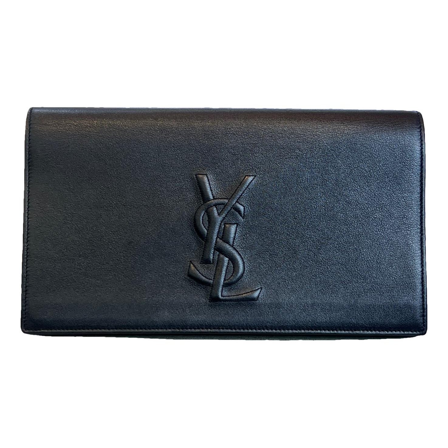 Kate monogramme leather clutch bag