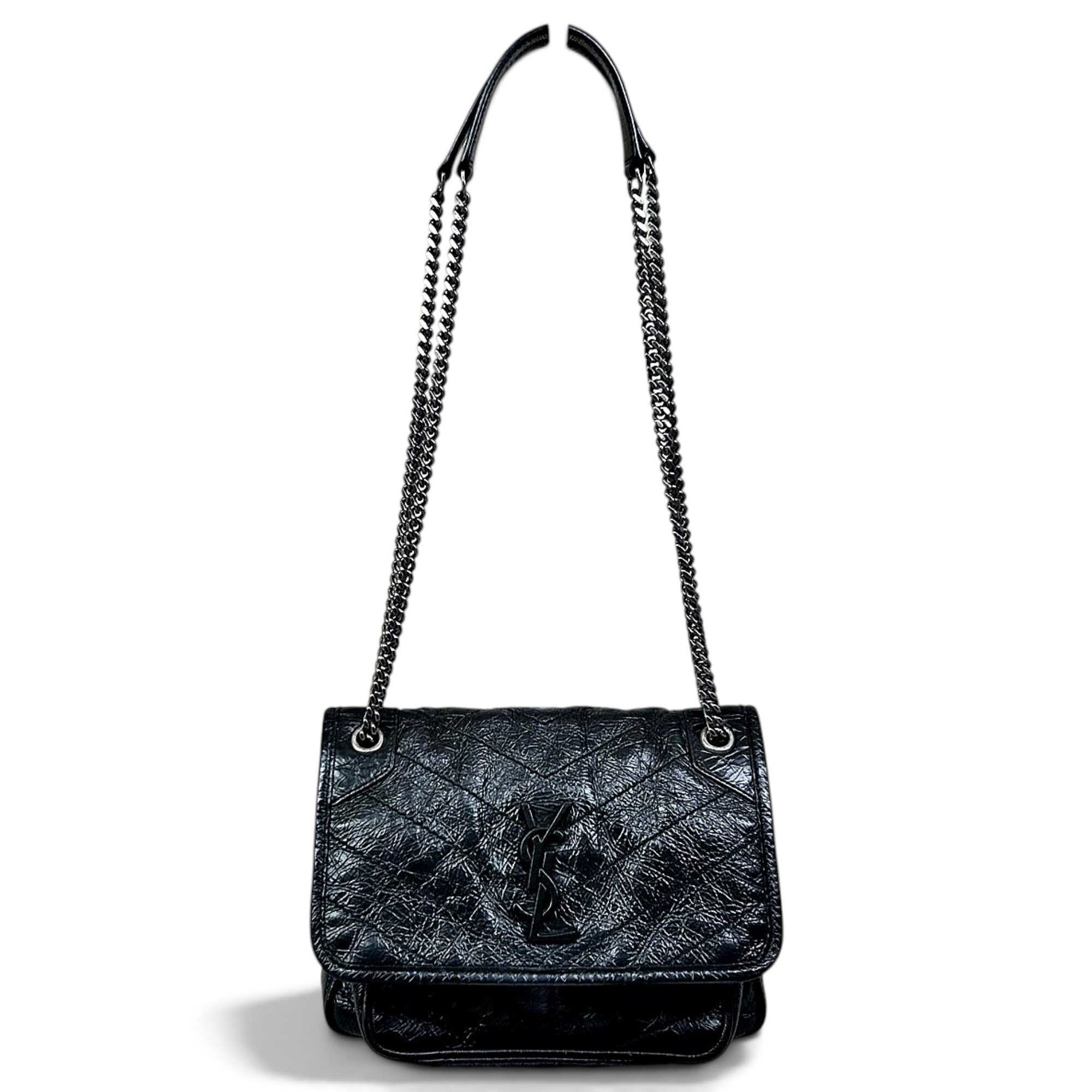 Niki leather crossbody bag