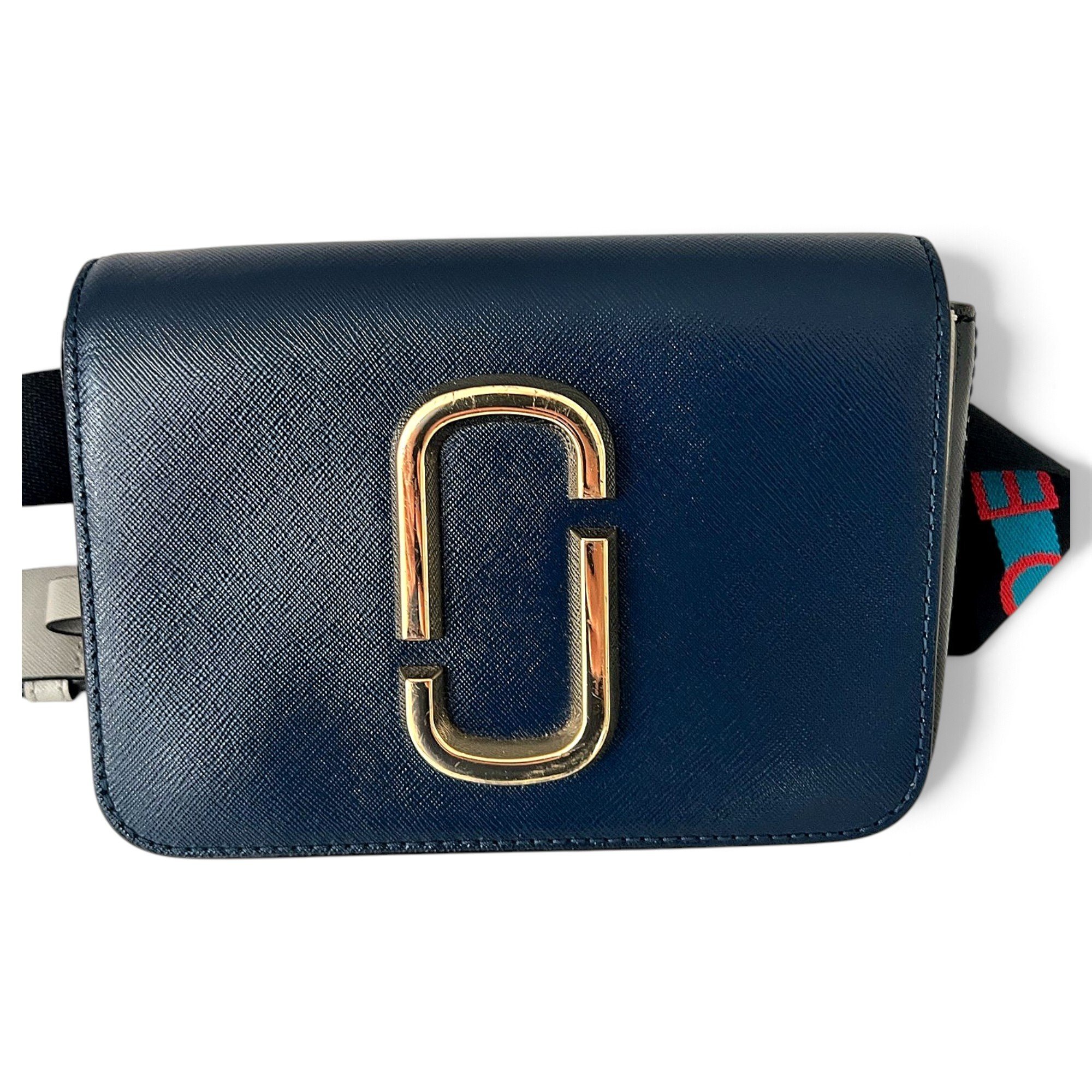 Snapshot leather crossbody bag