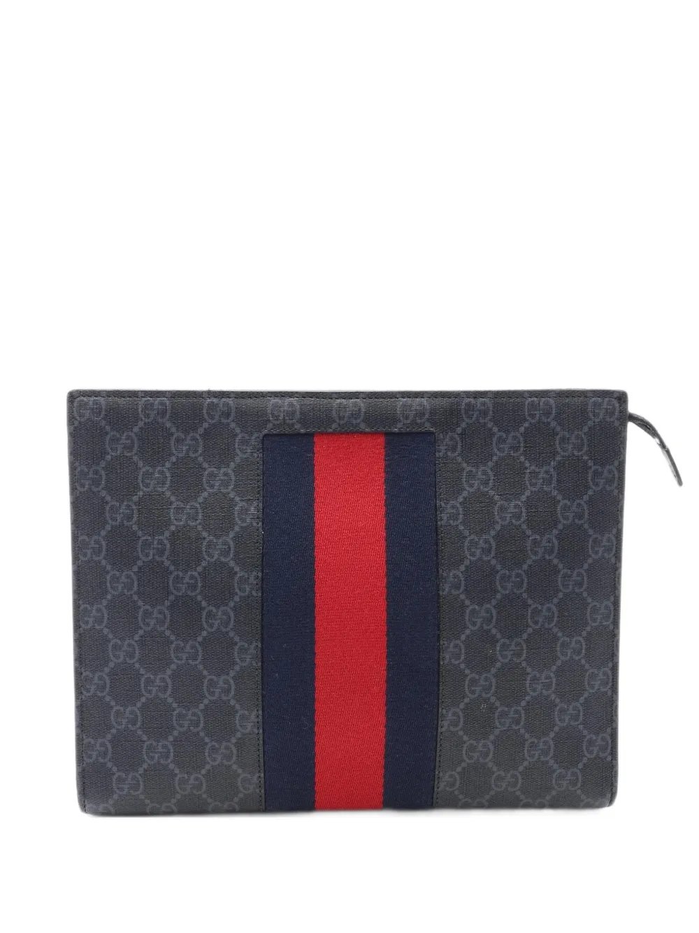 2010s GG Supreme Web clutch bag