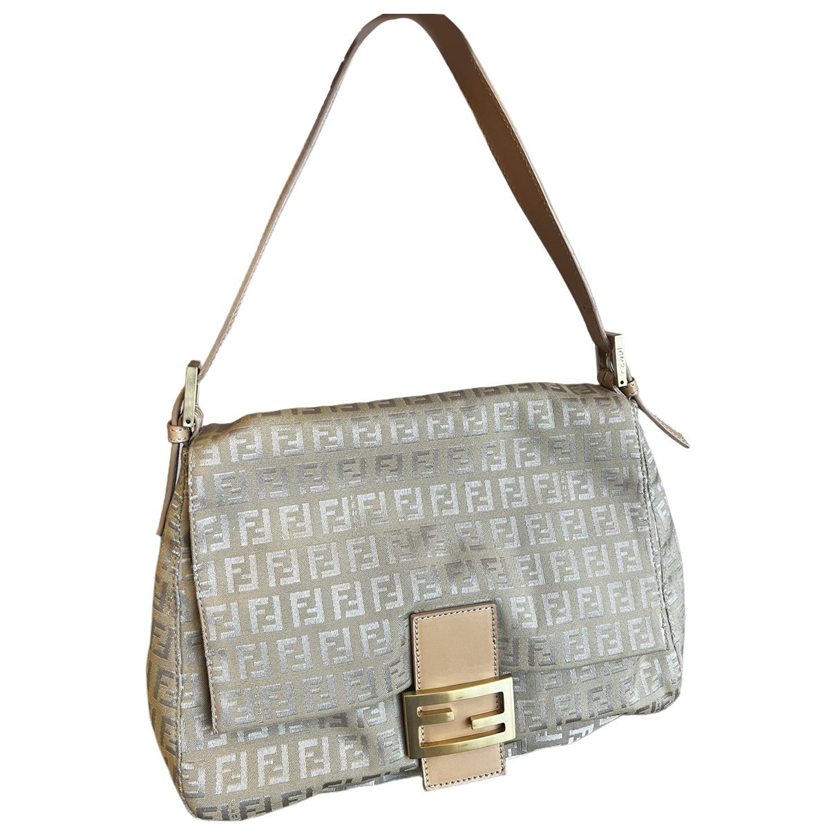 Baguette leather handbag