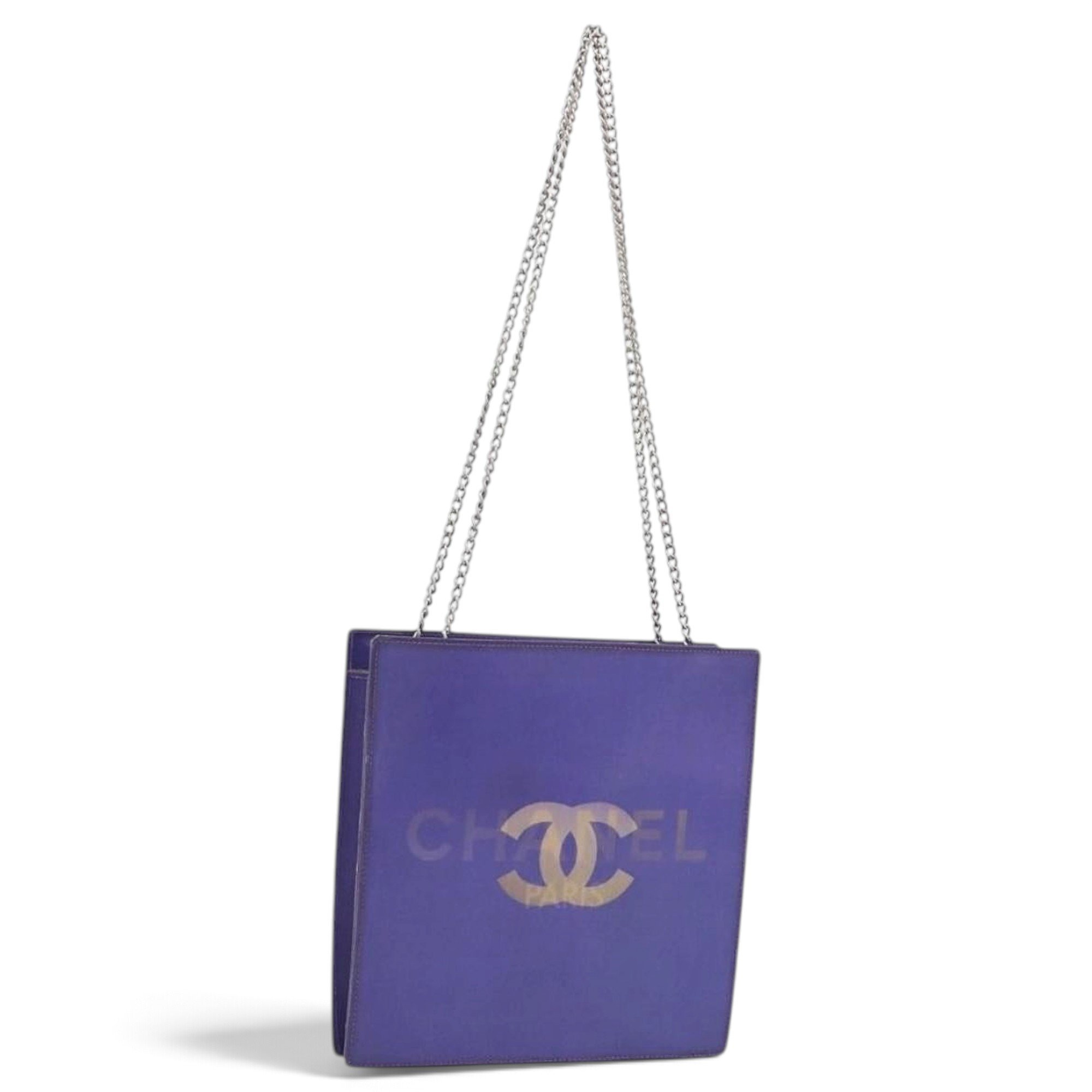 Vinyl handbag