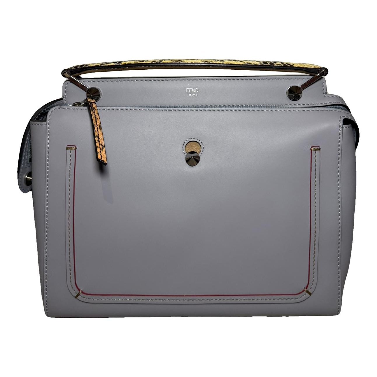 Dot Com leather handbag