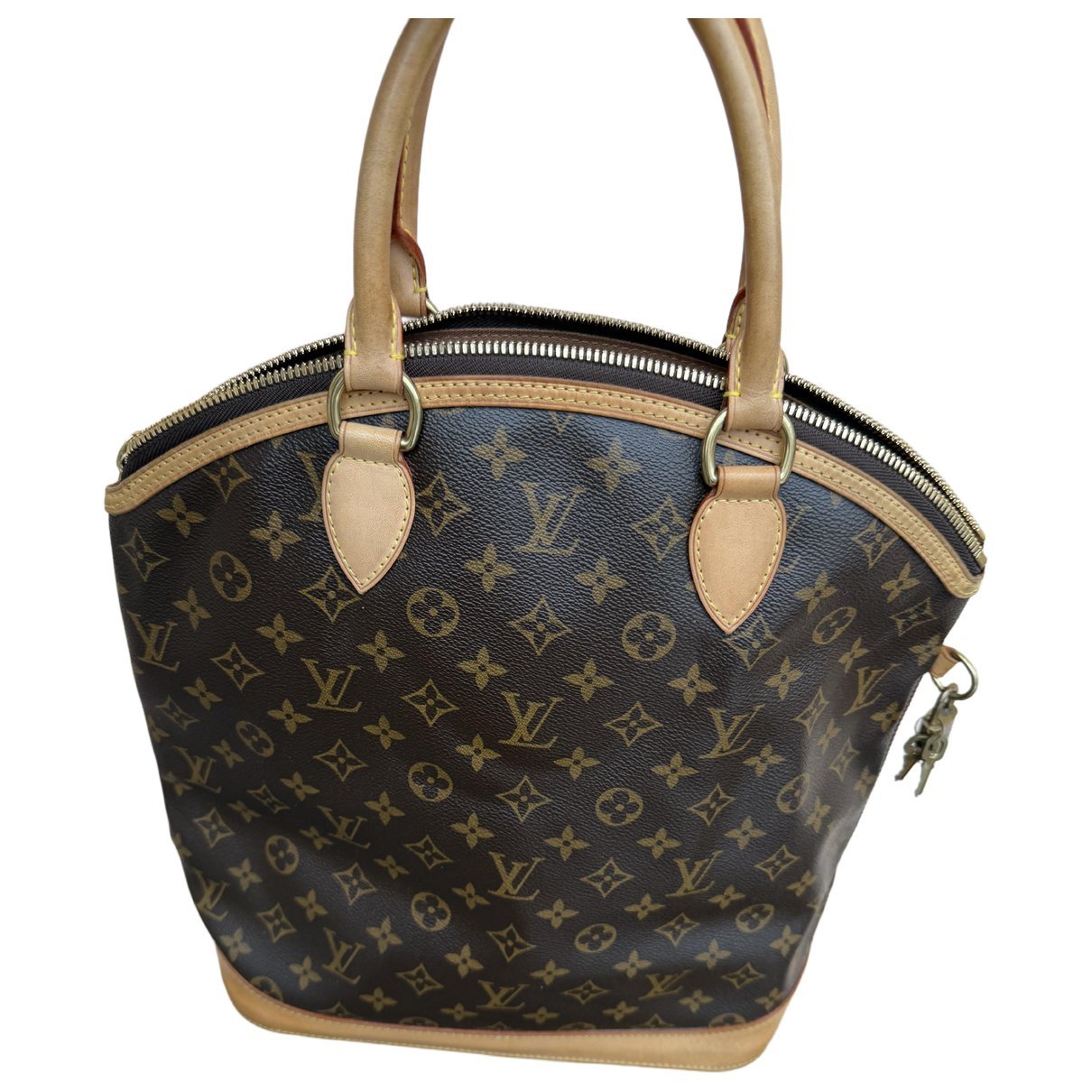 Lockit Vertical cloth handbag