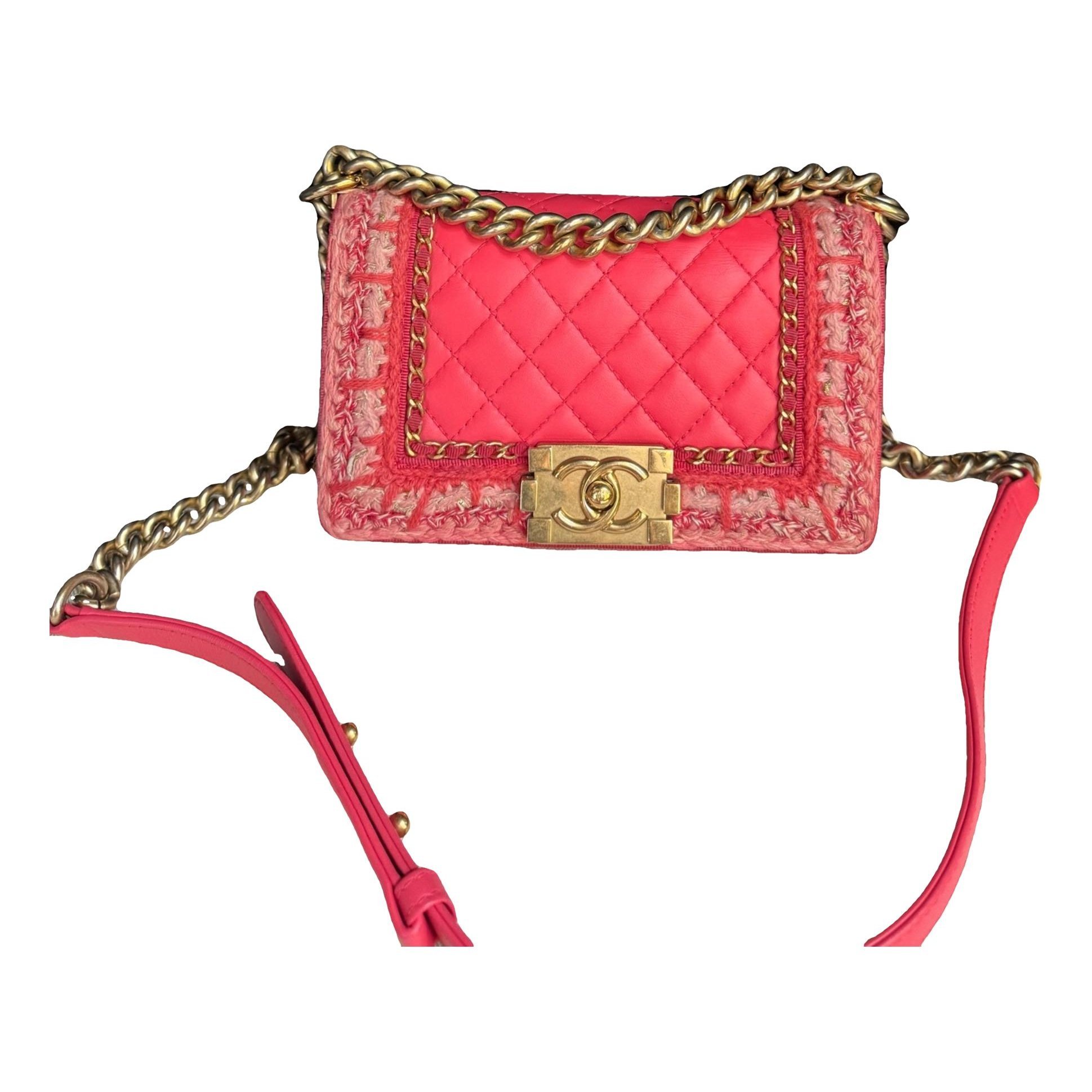 Boy leather crossbody bag
