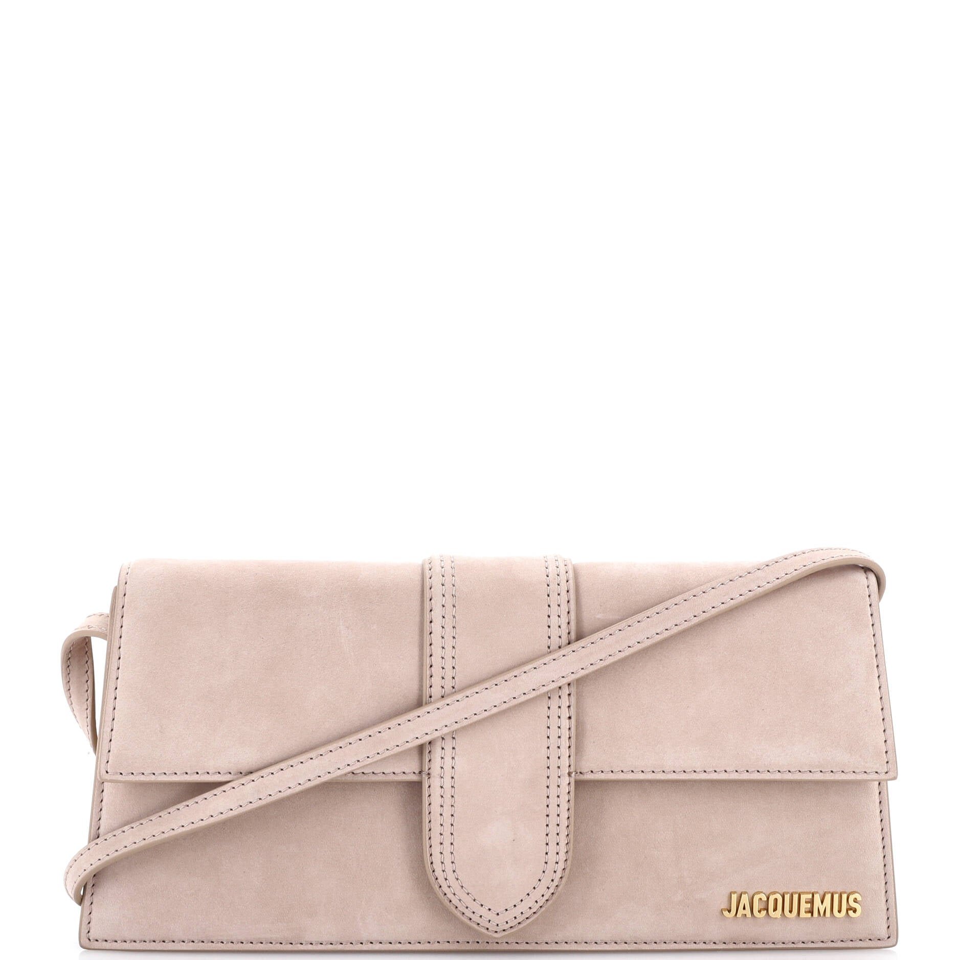 Le Bambino Flap Shoulder Bag Suede Long