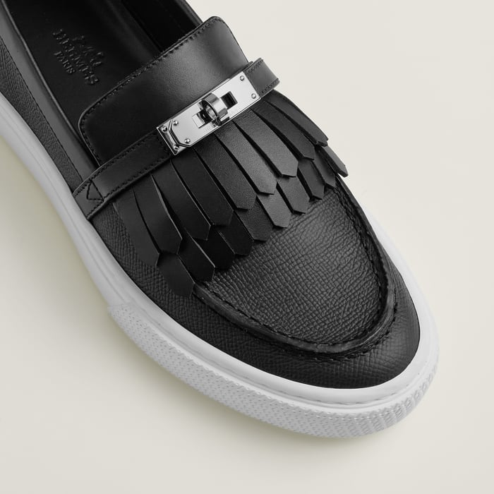 Noir Tênis Slip-on Game