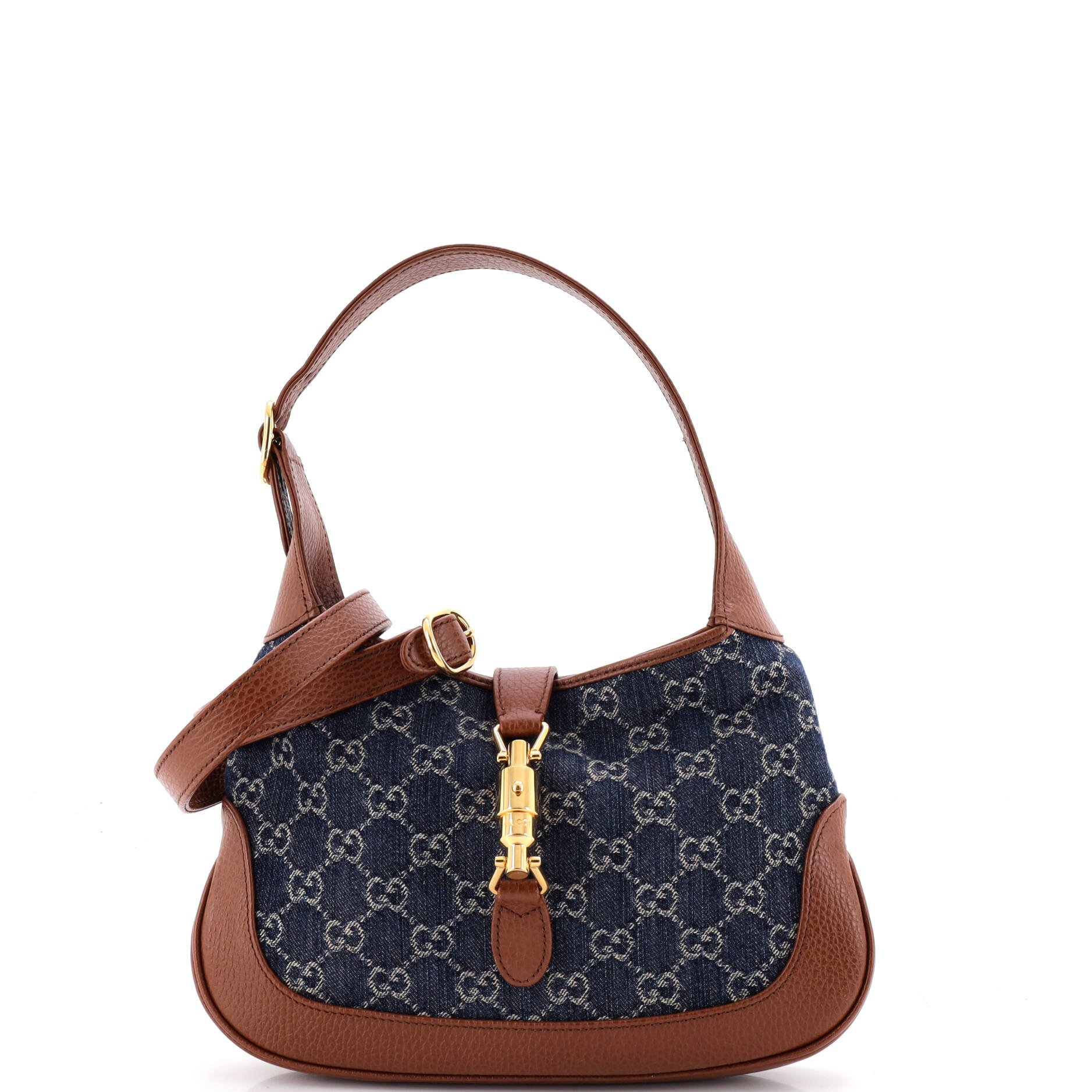 Jackie 1961 Hobo GG Denim Small