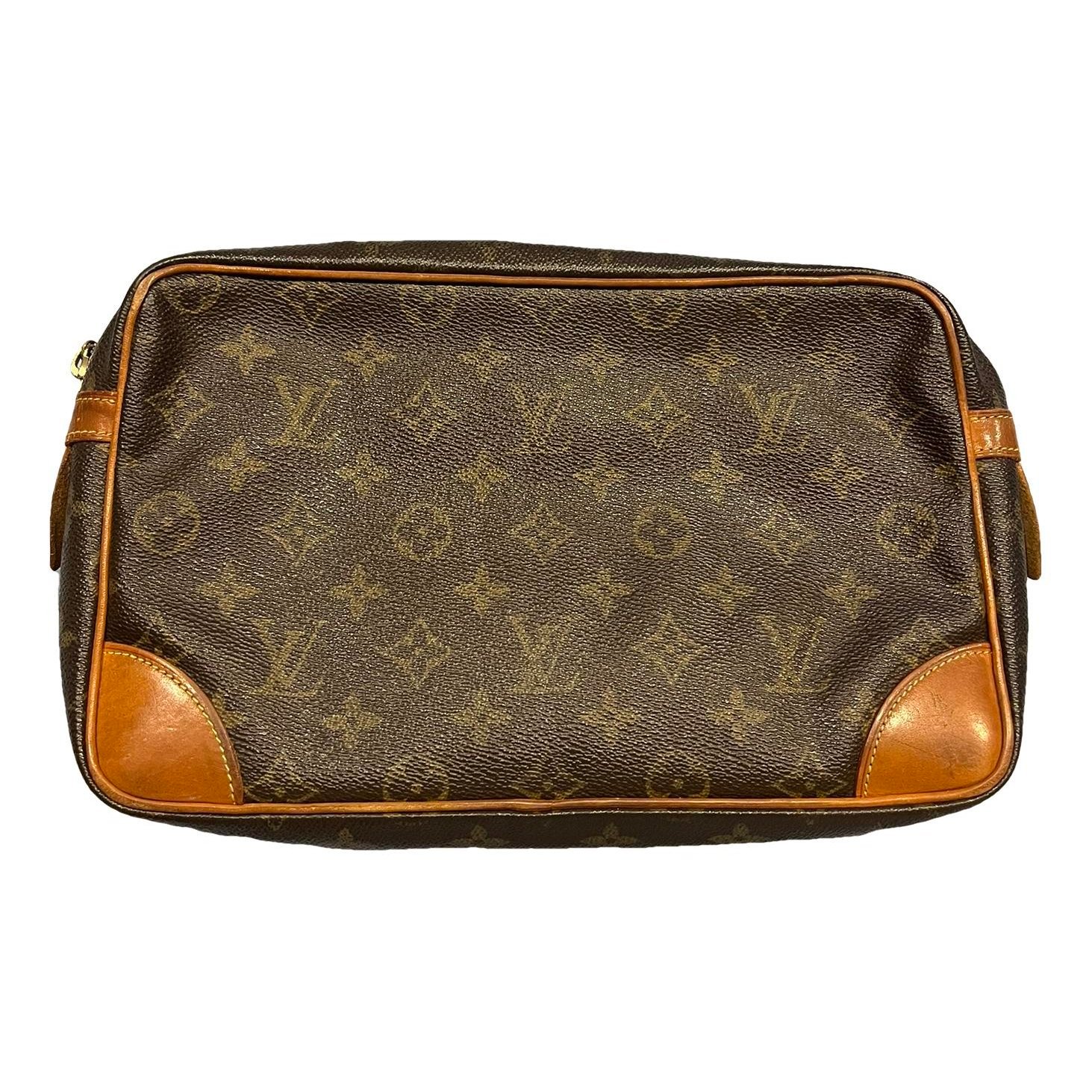 Trocadéro leather clutch bag