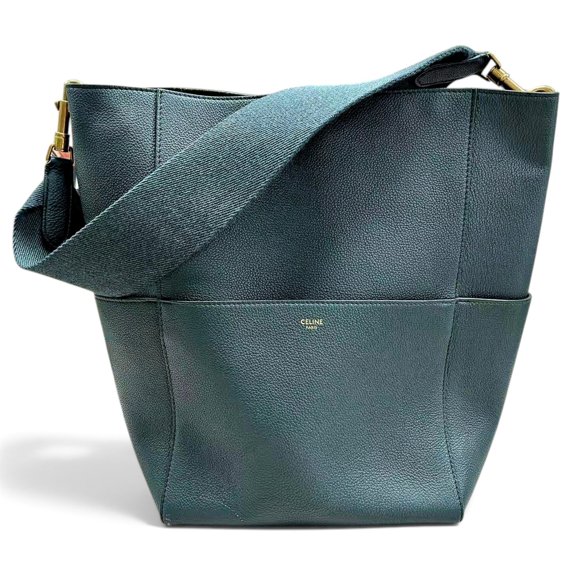 Seau Sangle leather tote