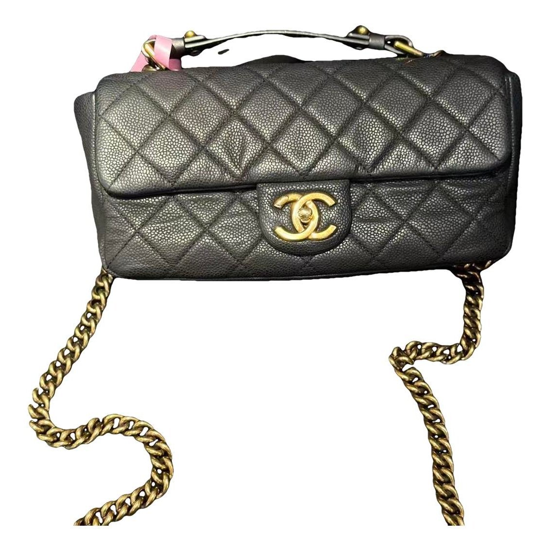 Leather handbag