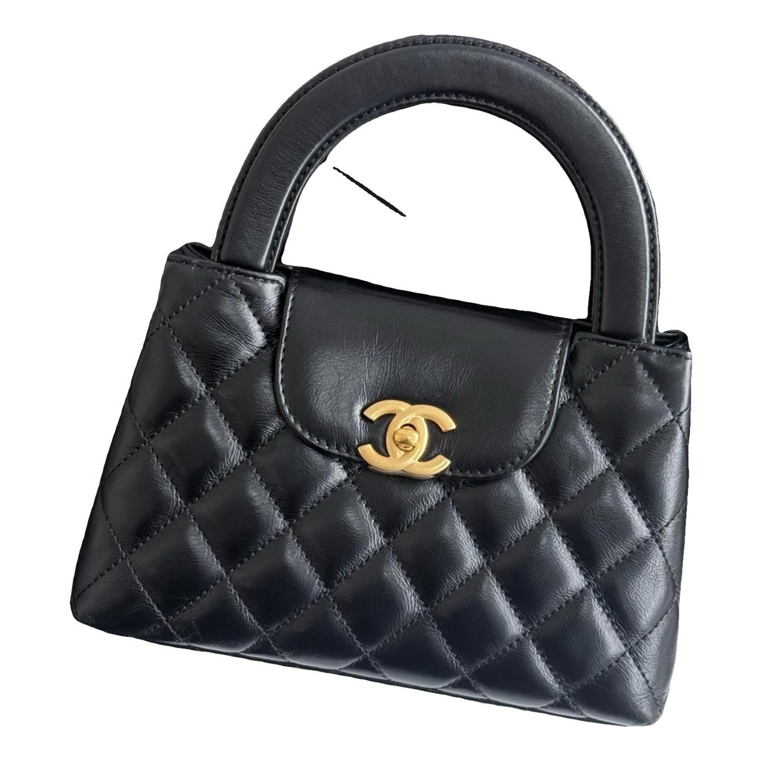 Mini Shopping leather crossbody bag