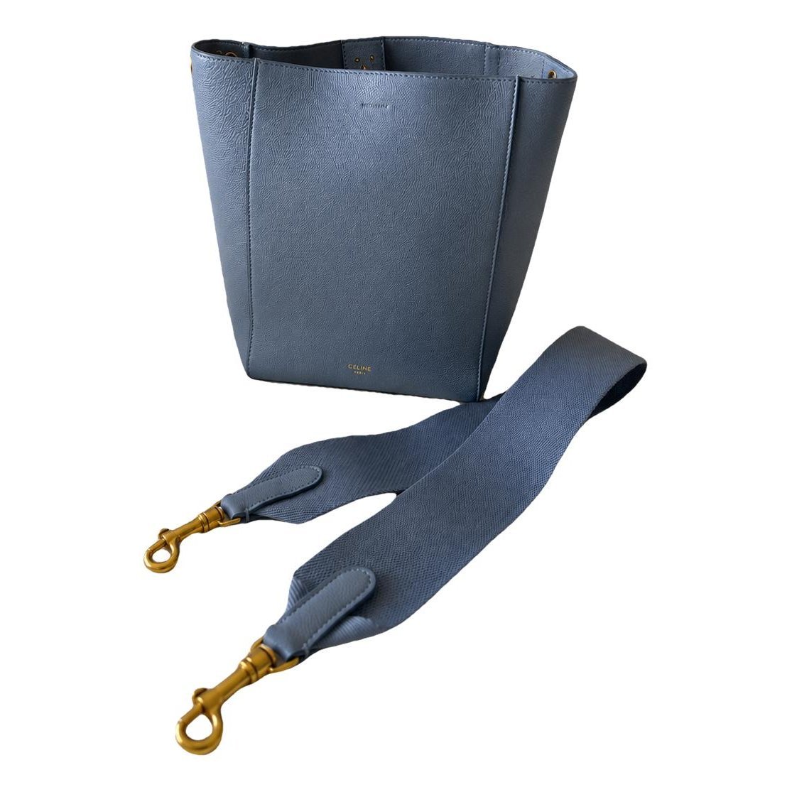 Leather tote