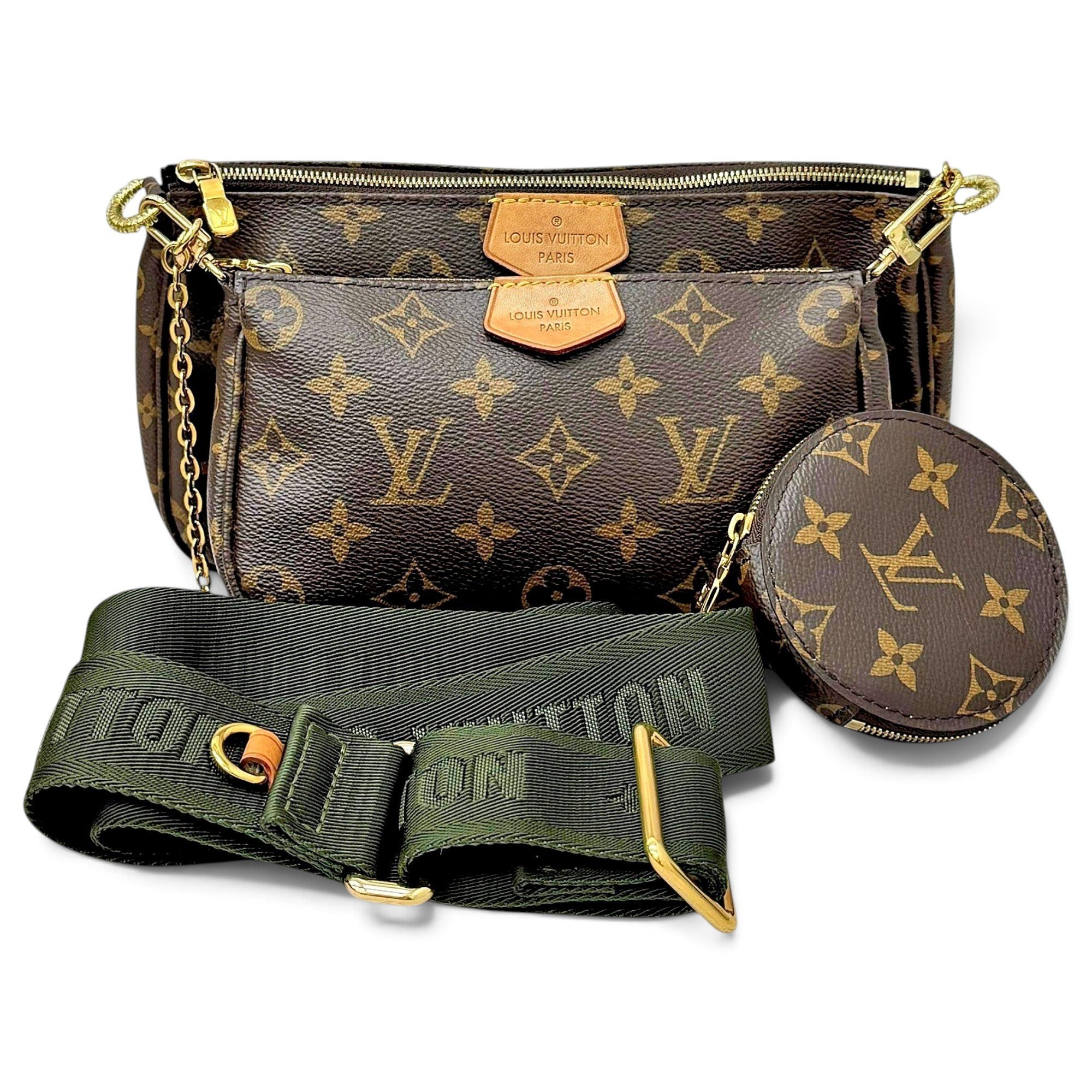 Multi Pochette Accessoires leather handbag