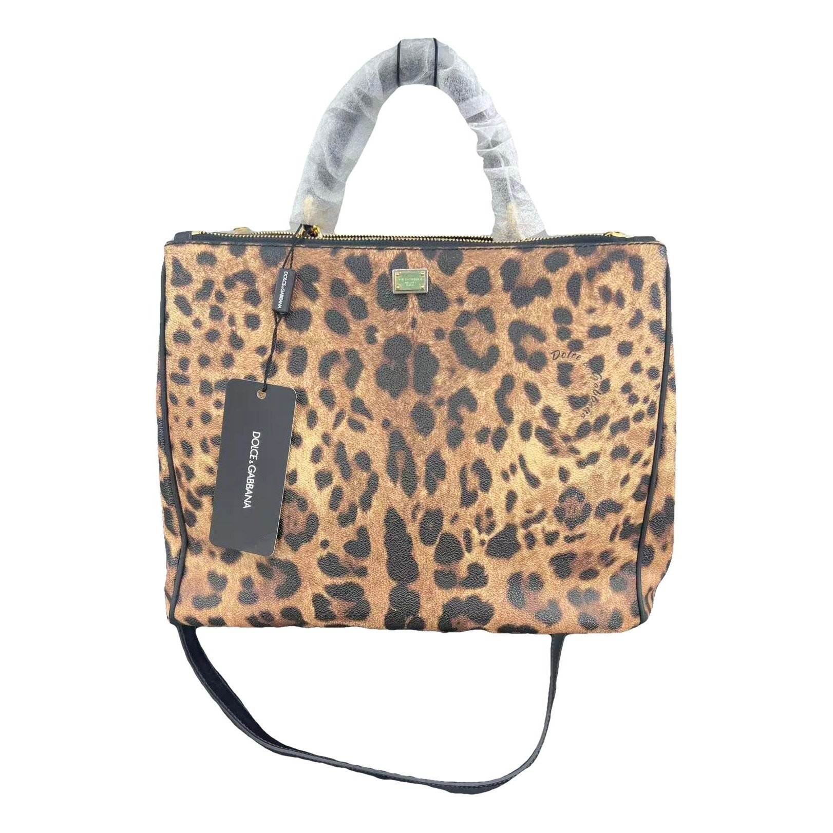 Leather tote