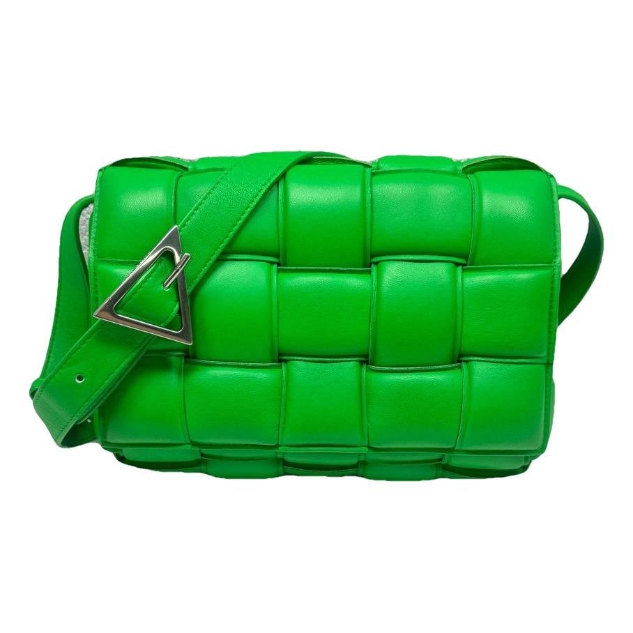 Cassette Padded leather handbag